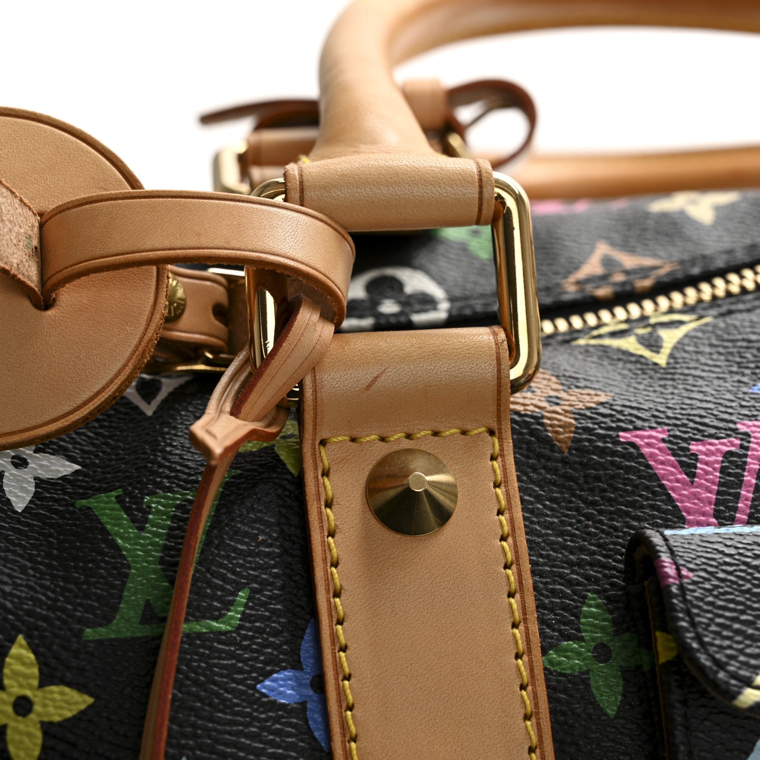 Monogram Multicolor Keepall 45 Black