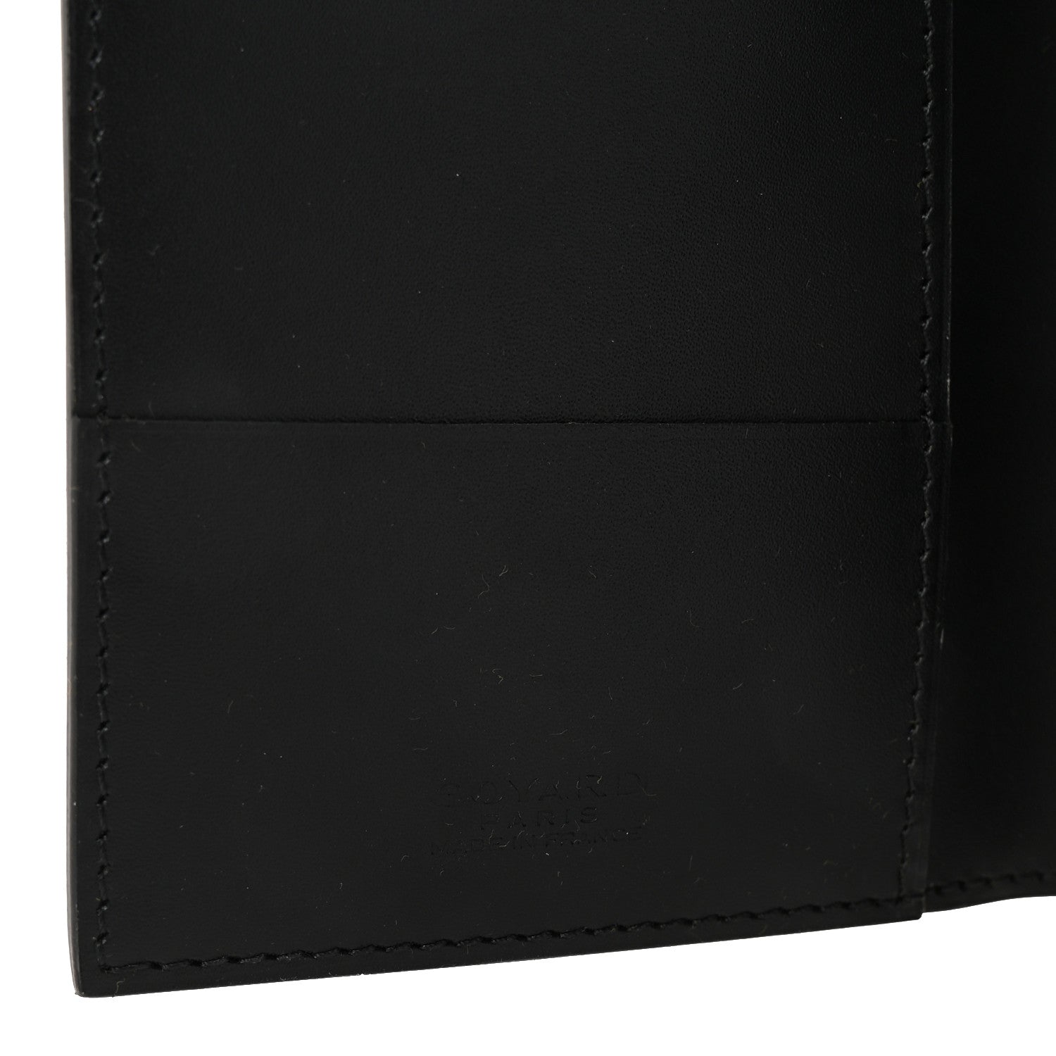 Goyardine Passport Wallet Black