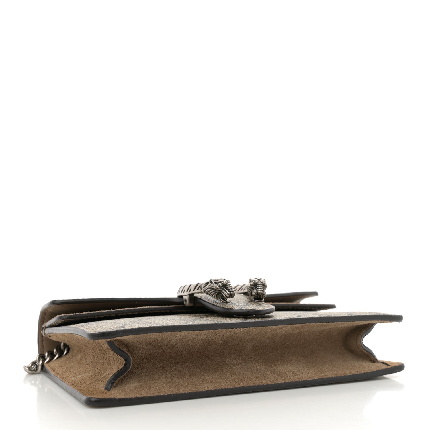 GG Supreme Monogram Super Mini Dionysus Shoulder Bag Taupe