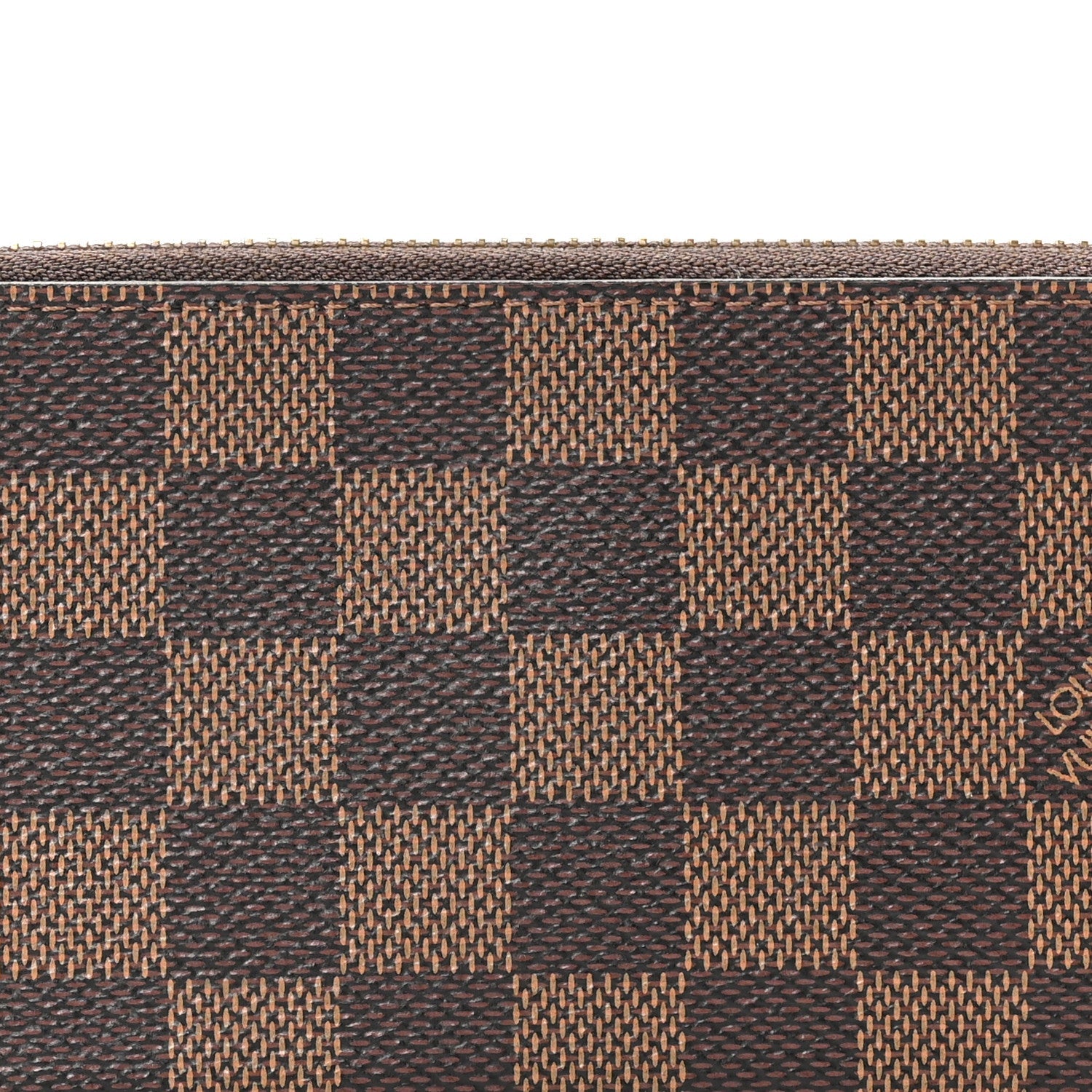 Damier Ebene Clemence Wallet Cherry
