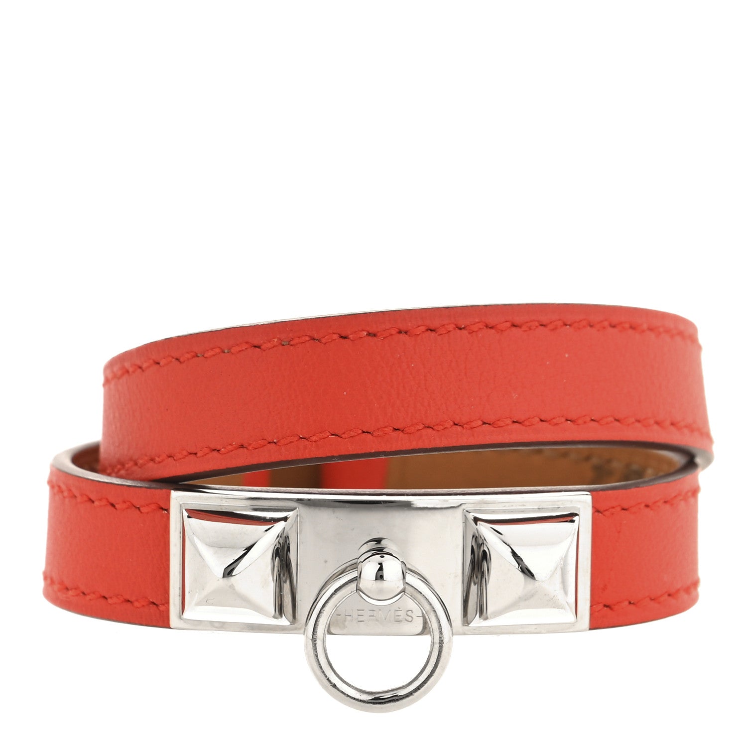 Swift Rivale Double Tour Bracelet XS Rouge Casaque