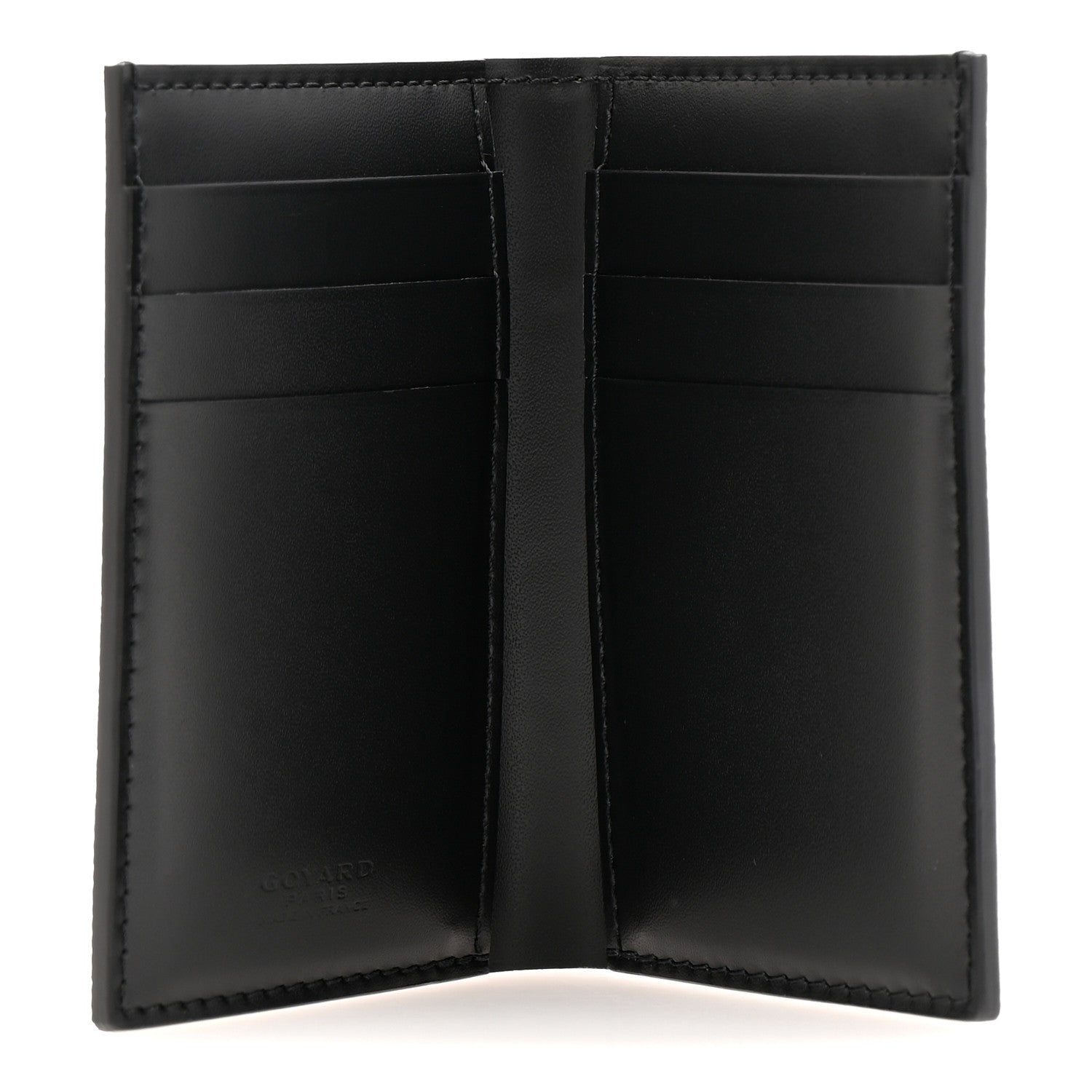 Goyardine Saint Pierre Card Holder Black