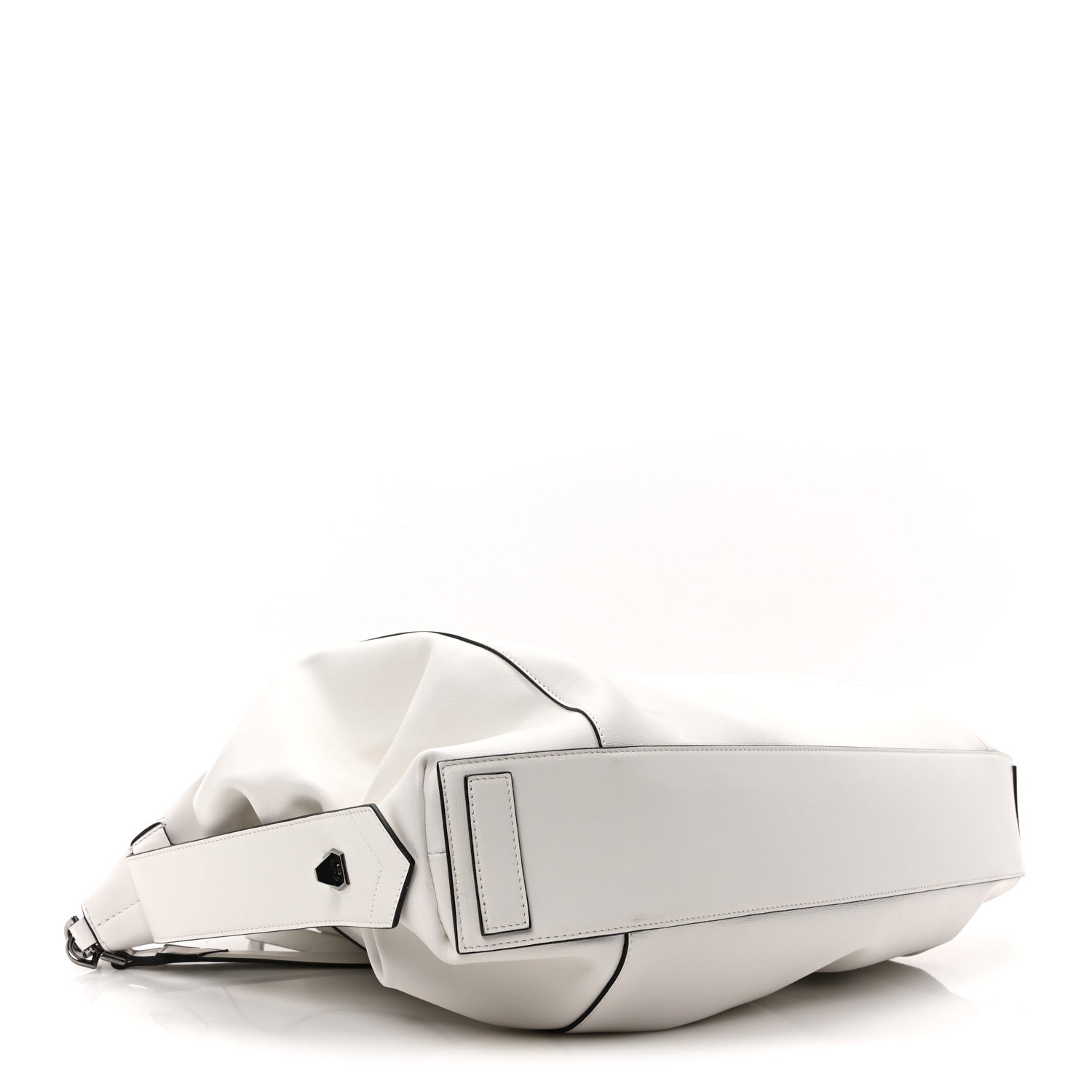 Smooth Calfskin Large Soft Antigona White