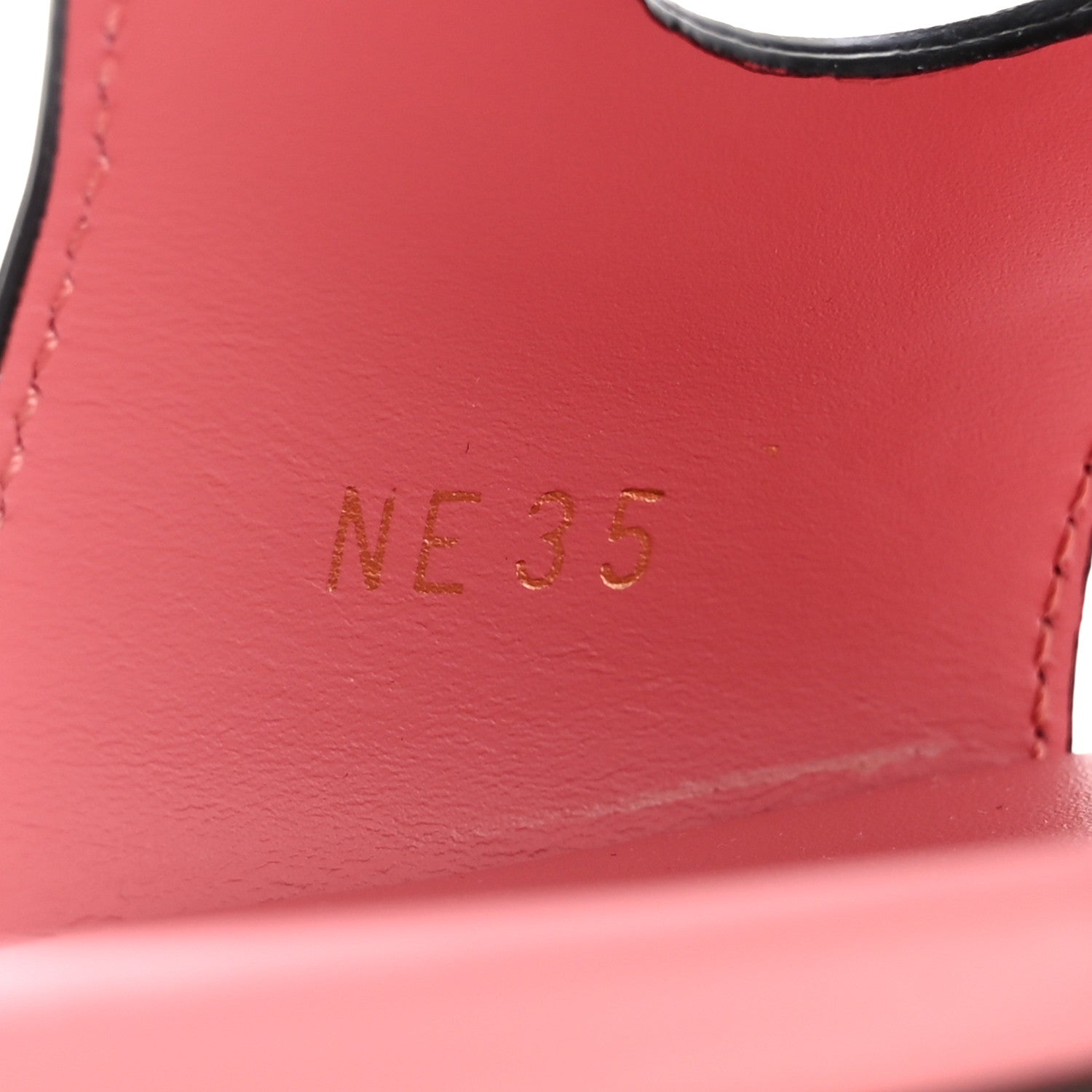 Calfskin D-Club Mule Sandal 35 Peach Boss