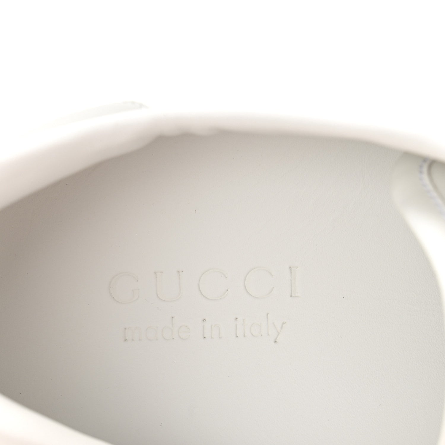 Calfskin Interlocking G Perforated Mens Ace Sneakers 10 White Grey Sky