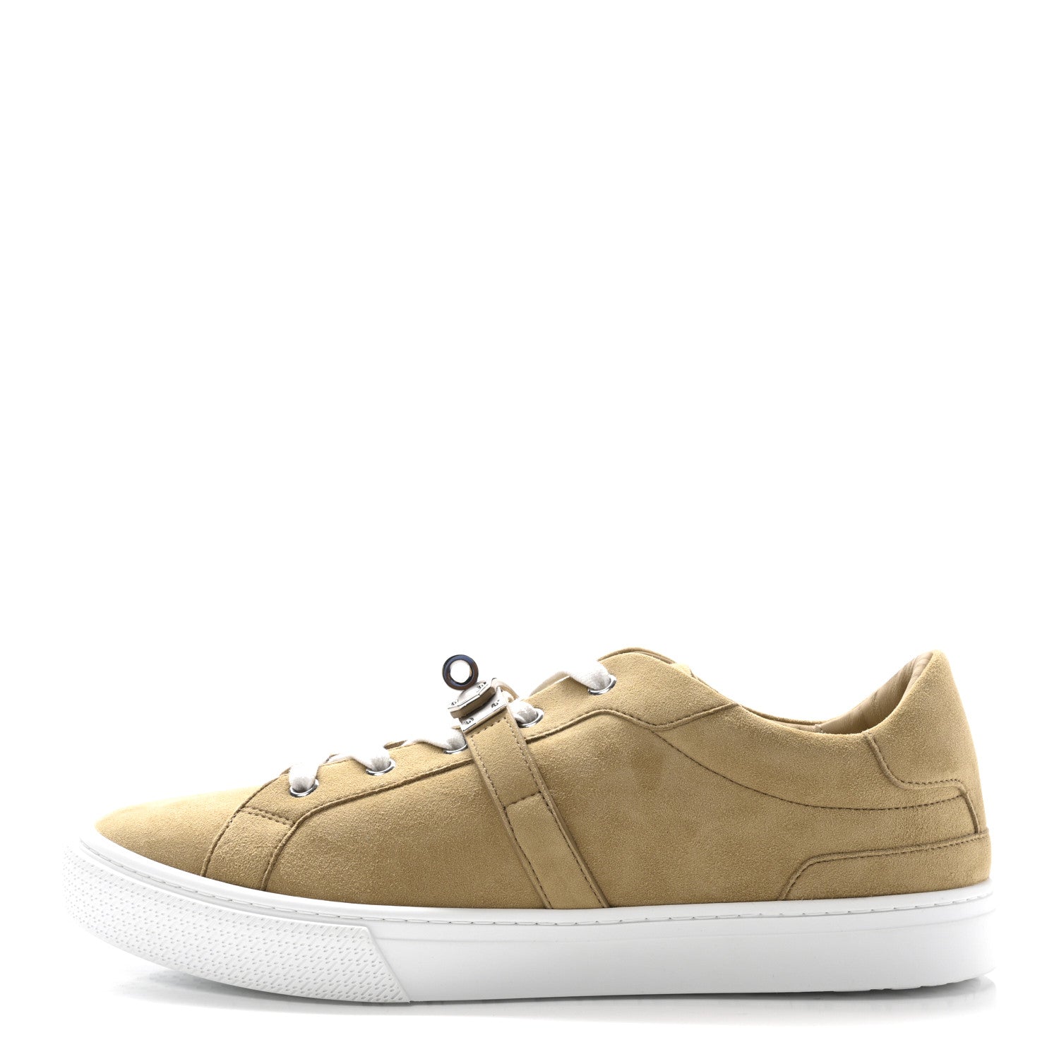 Chevre Velours Mens Day Sneakers 42 Beige Albatre