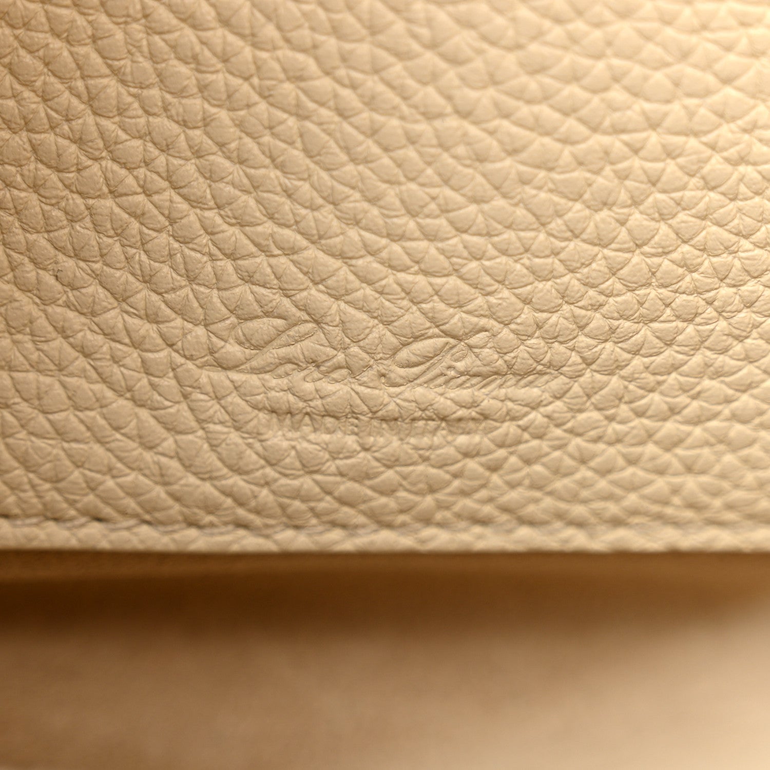 Grained Calfskin Mini Bobbin Wheat