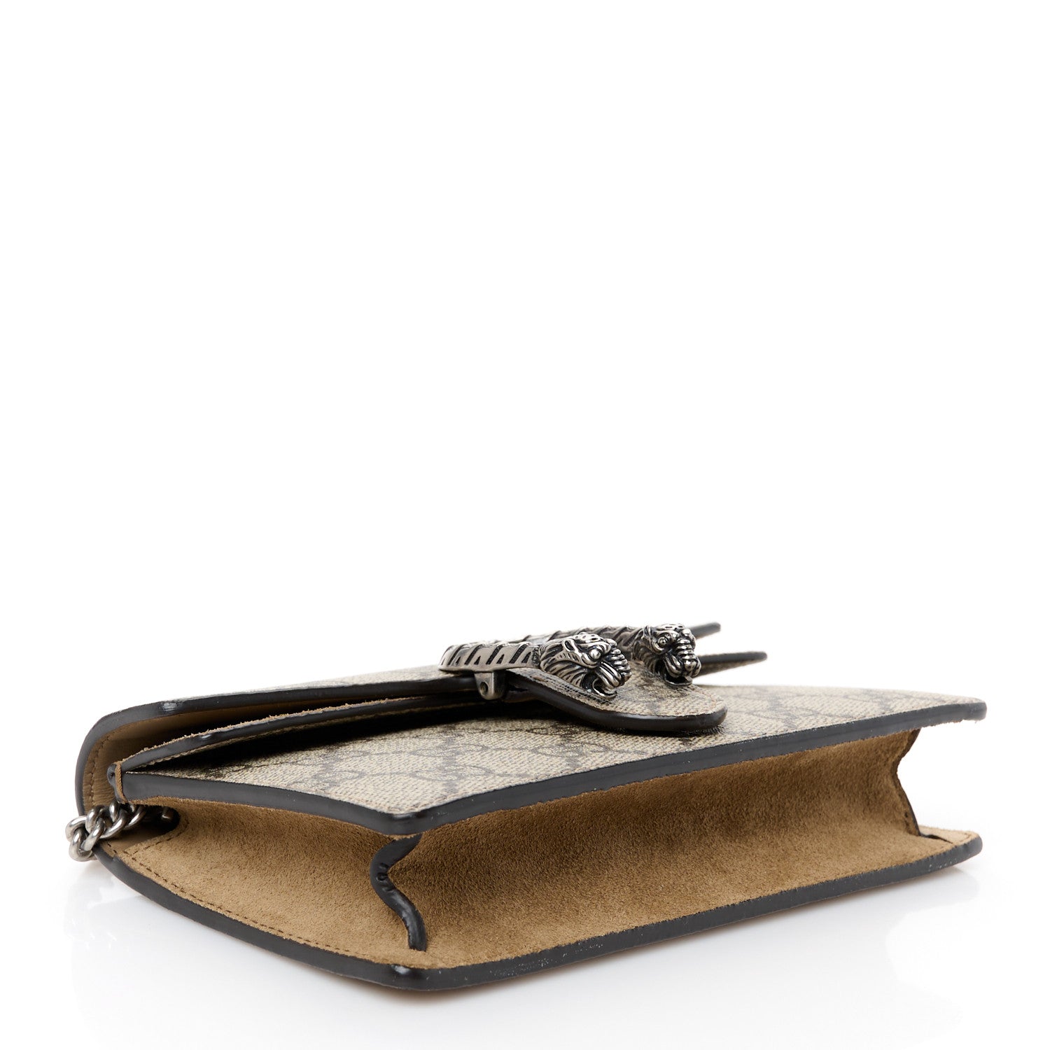 GG Supreme Monogram Super Mini Dionysus Shoulder Bag Taupe