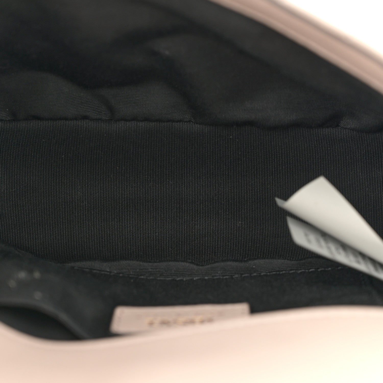 Nappa Quilted Medusa Medium Chain Crossbody Taupe