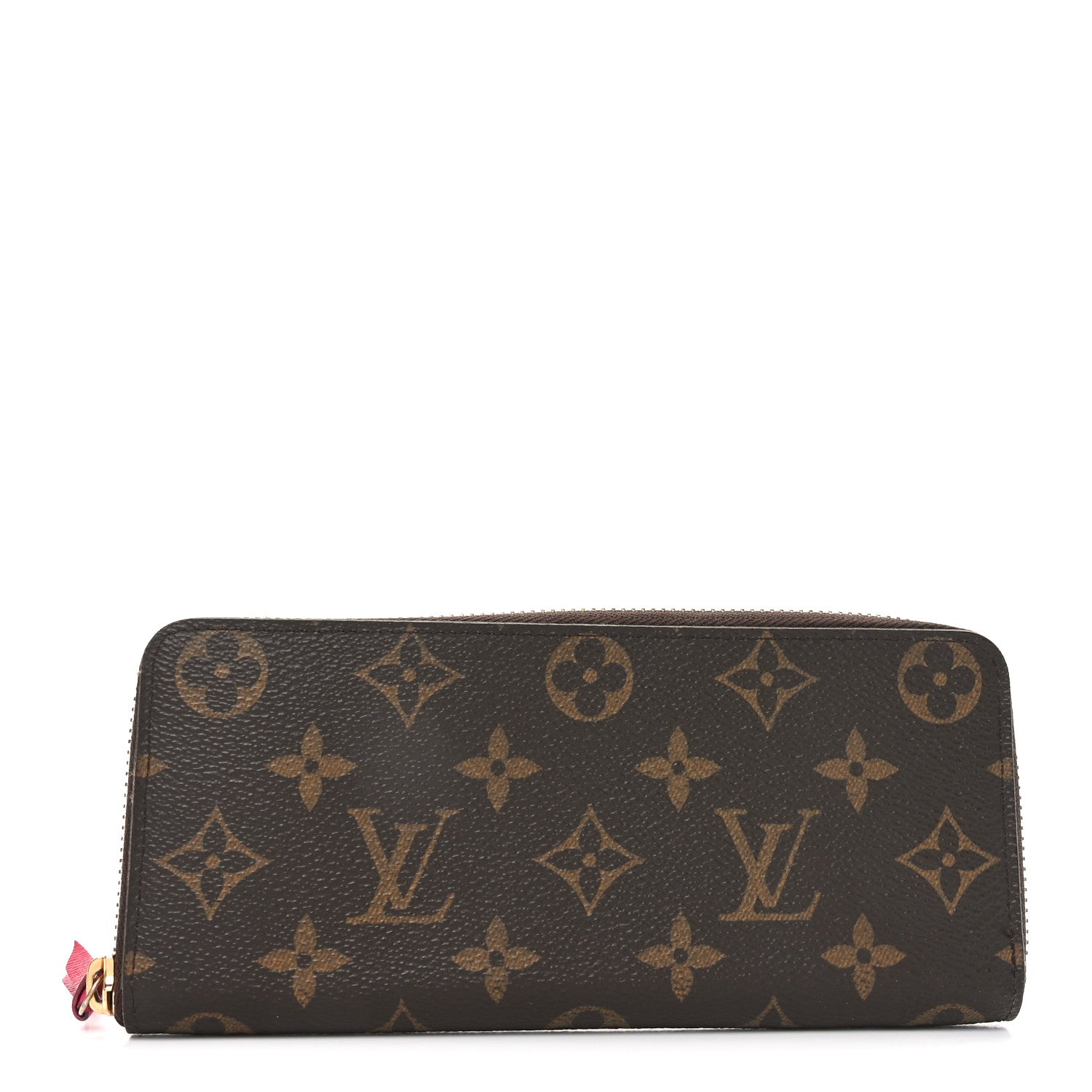 Monogram Clemence Wallet Fuchsia