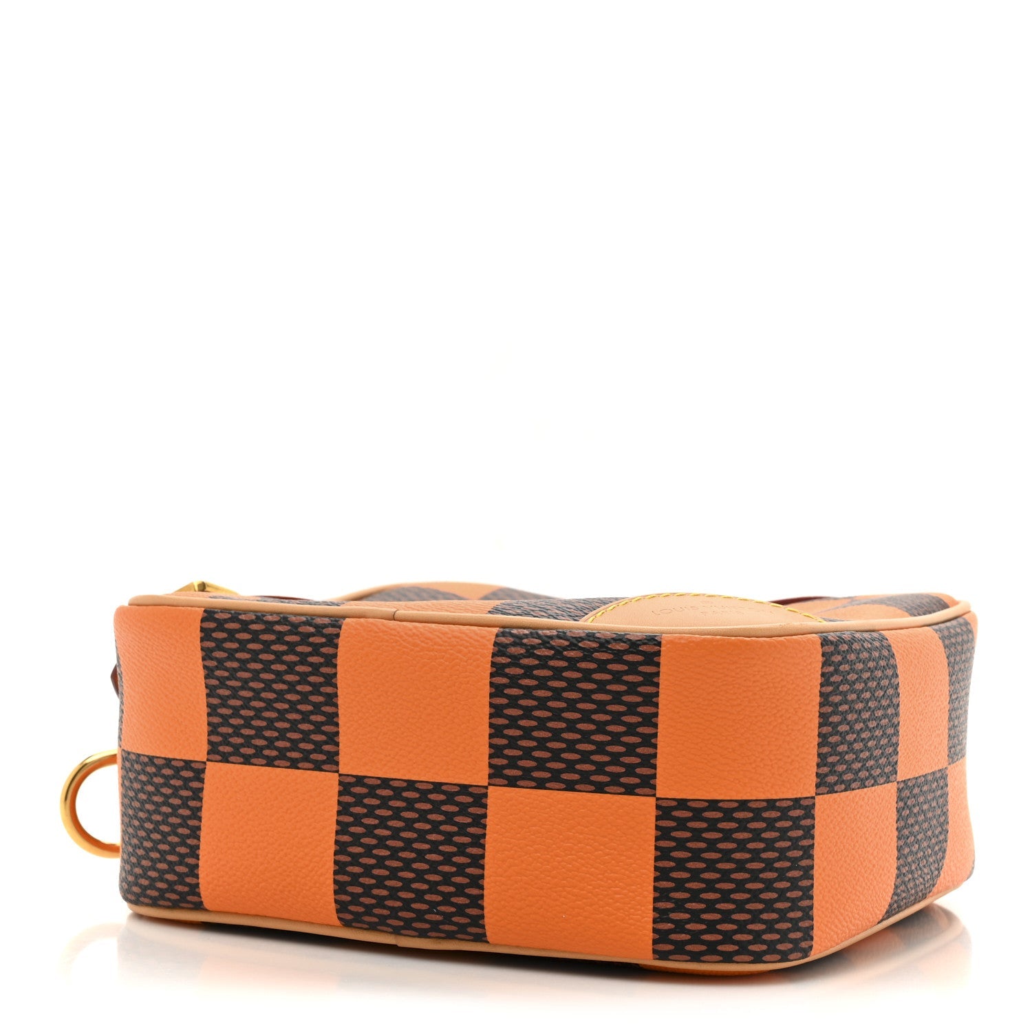 Damier Pop Chess Messenger Orange