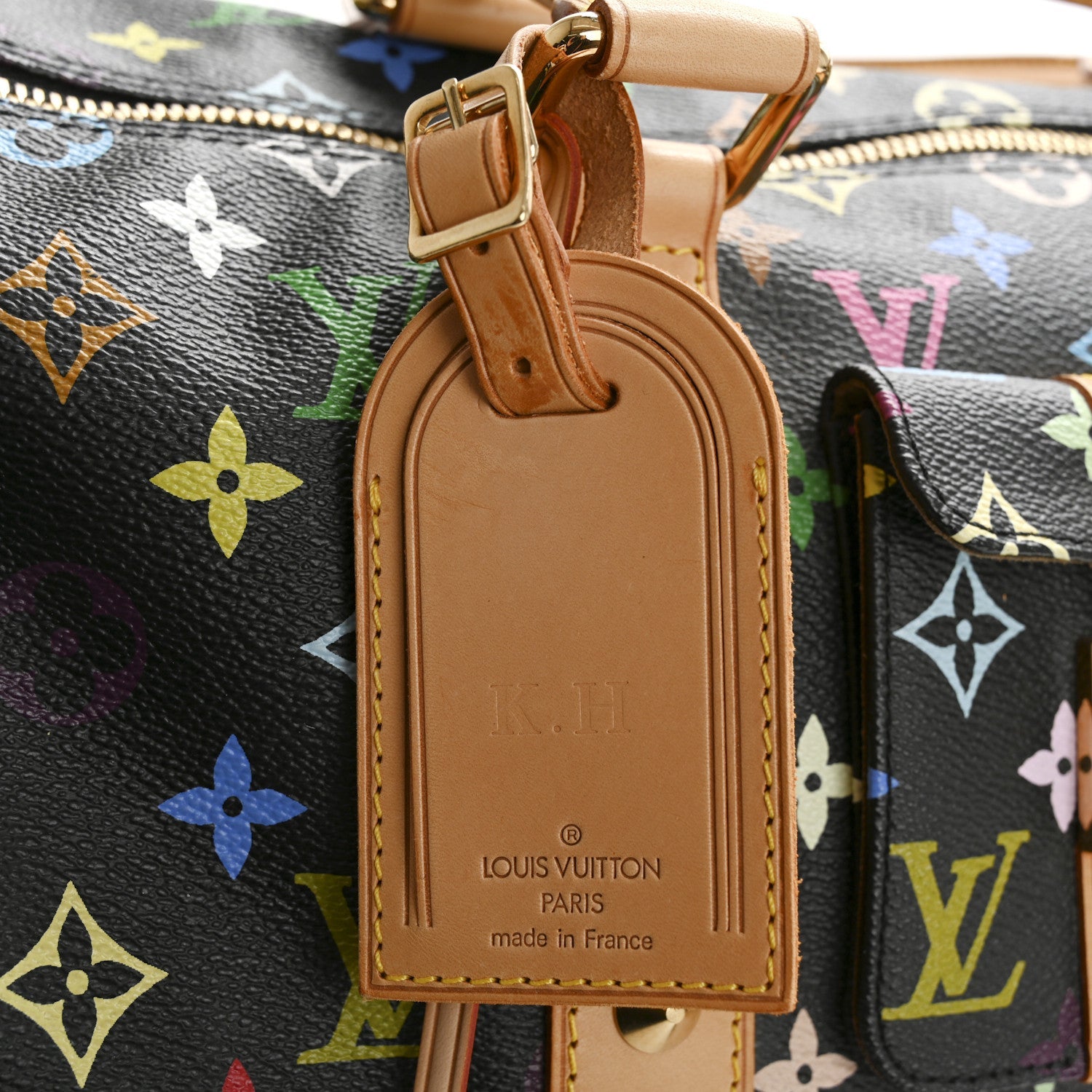 Monogram Multicolor Keepall 45 Black