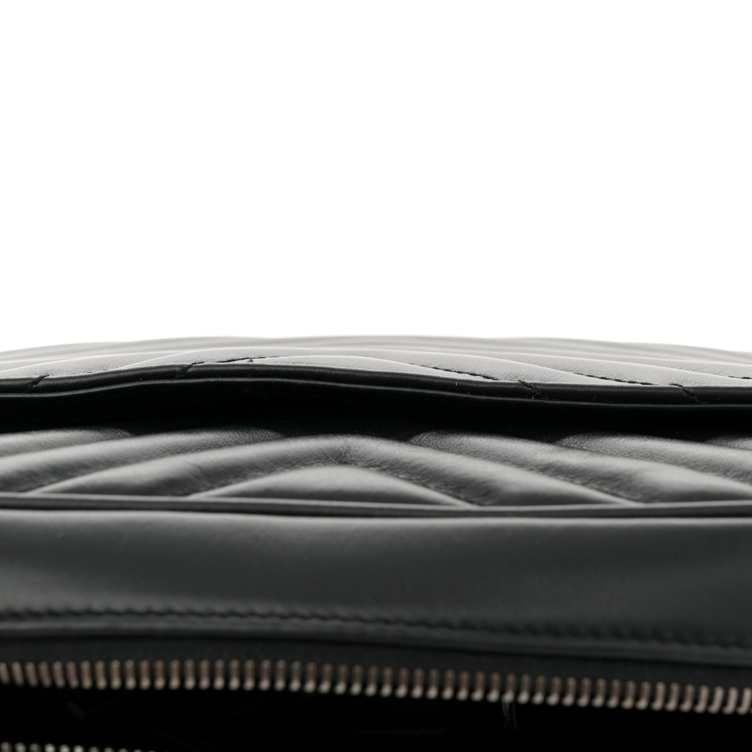 Calfskin Matelasse Monogram Lou Camera Bag Black