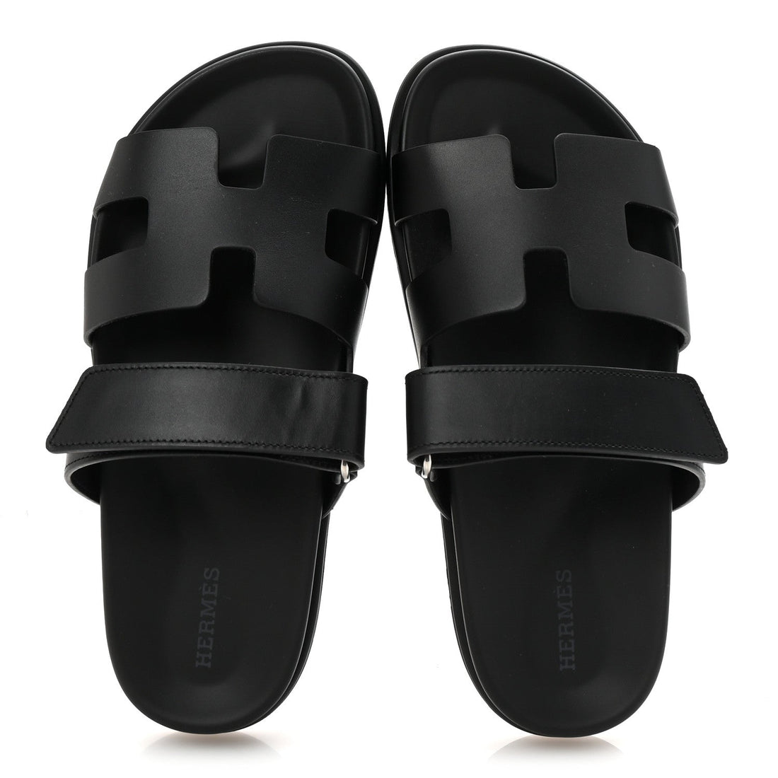 Calfskin Womens Chypre Sandals 37 Black