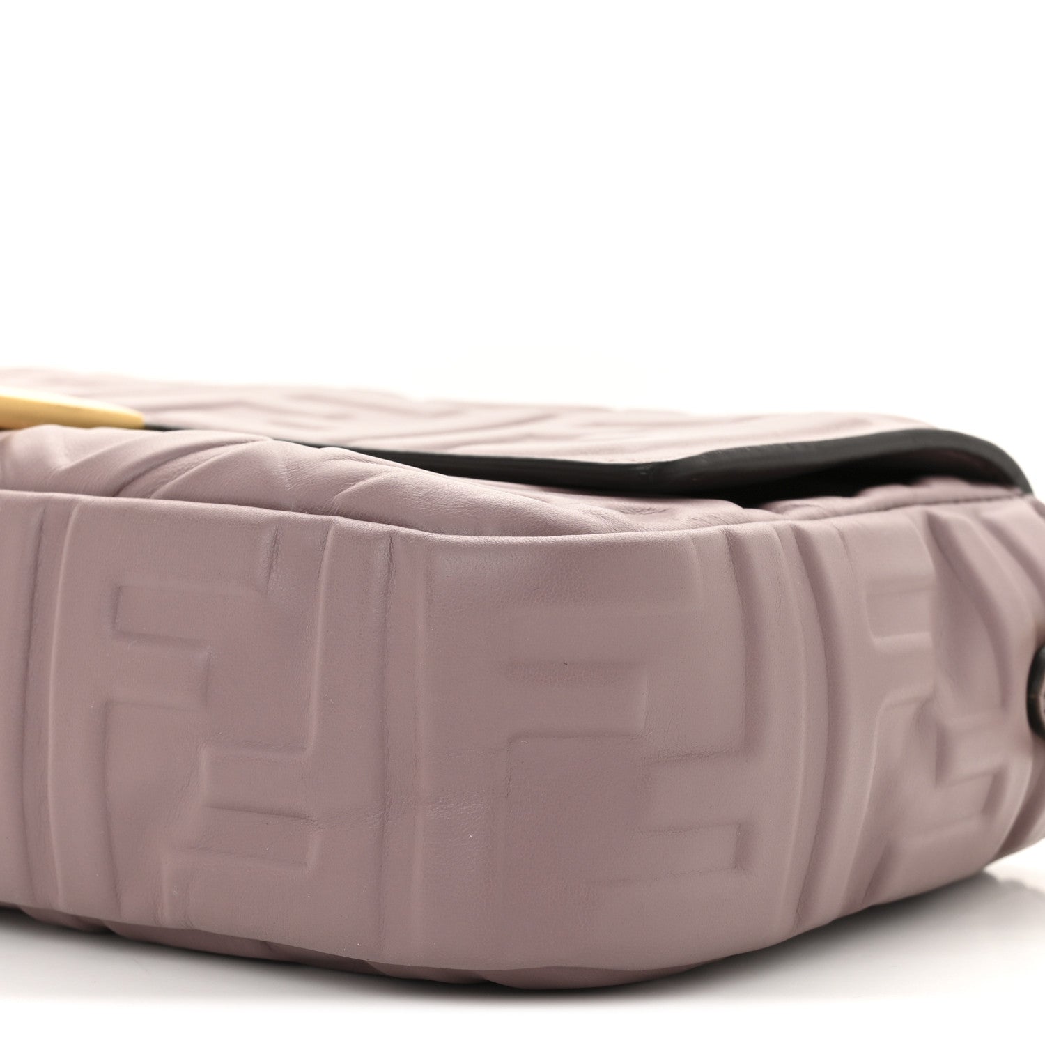 Nappa FF 1974 Embossed Baguette Mauve