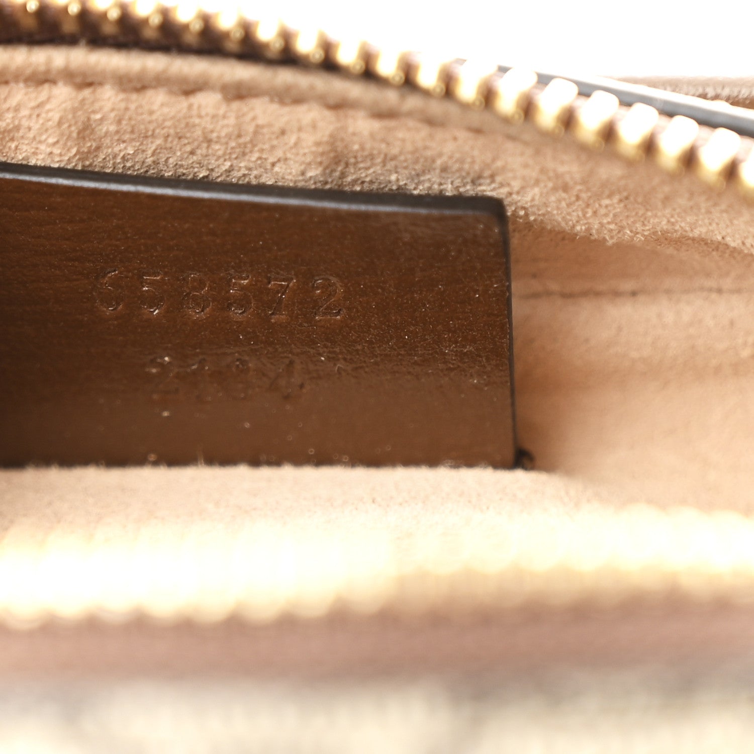 GG Supreme Monogram Azalea Calfskin Mini Retro Interlocking G Shoulder Bag Beige Ebony Brown Sugar