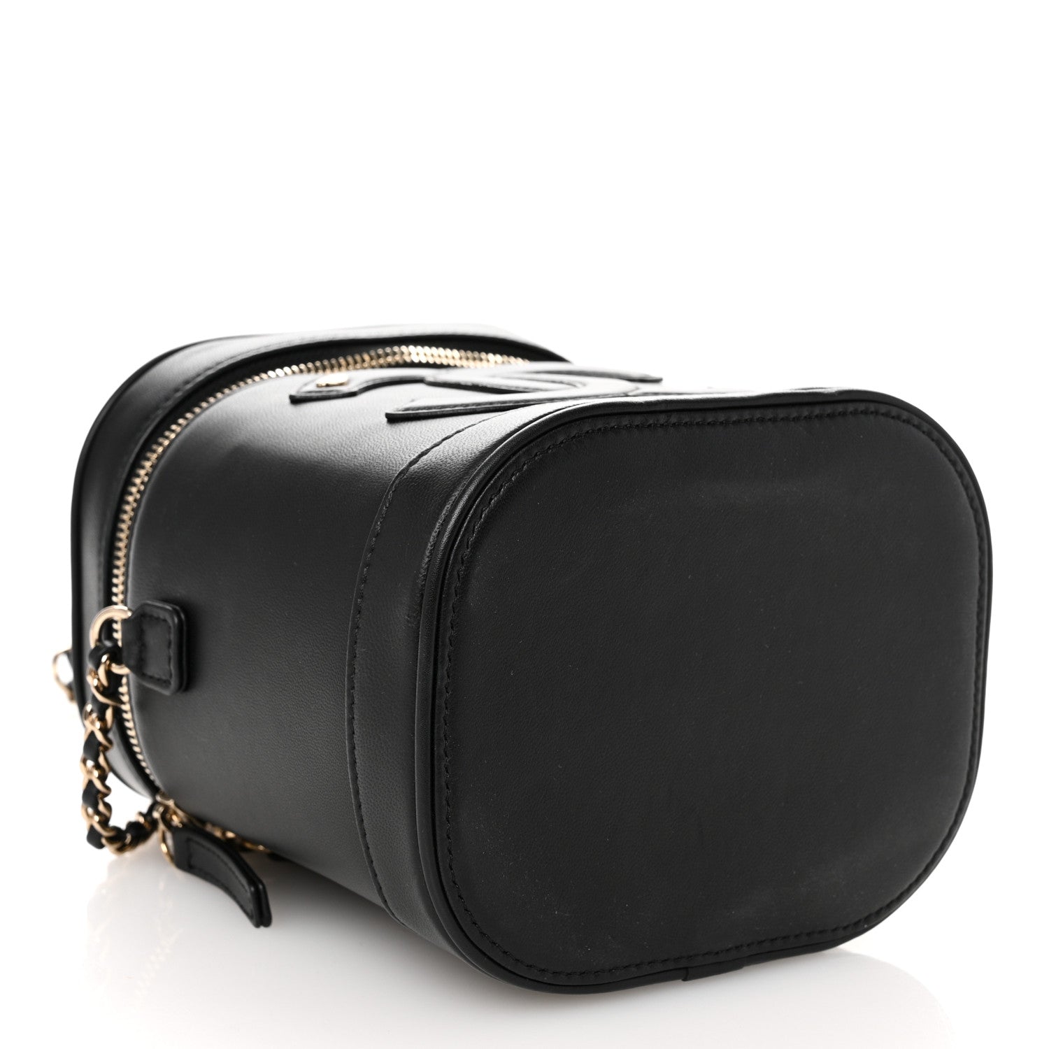 Lambskin Timeless Vanity Cosmetic Case Black