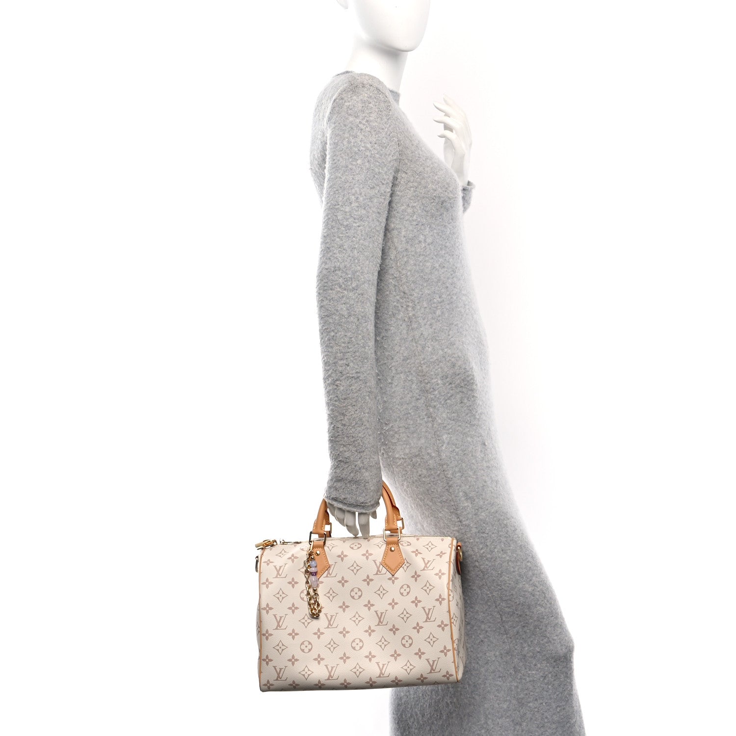 Monogram Dune Lucky Speedy Soft 30 Pink