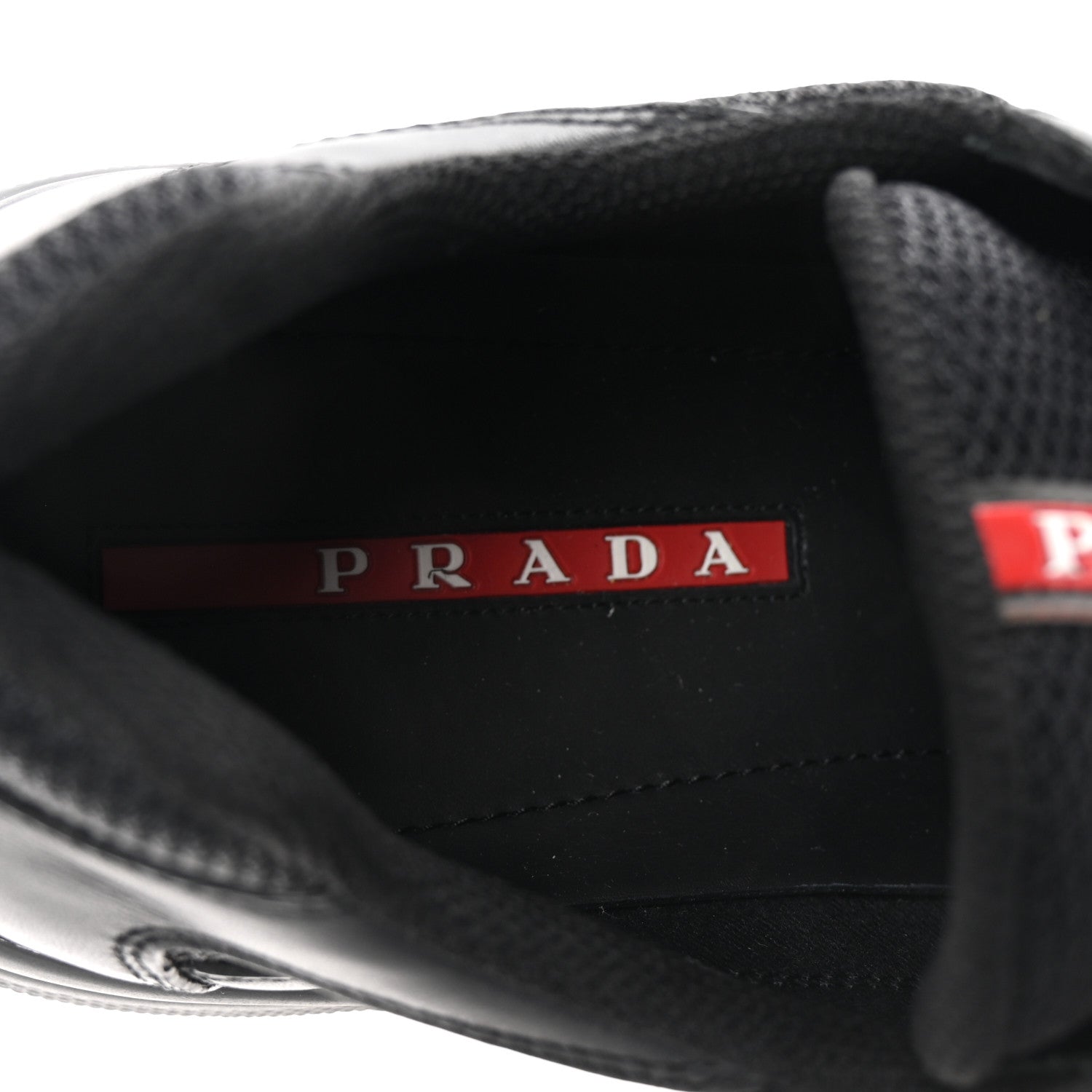 Vitello Soft Mesh Mens America's Cup Sneakers  9.5 Black