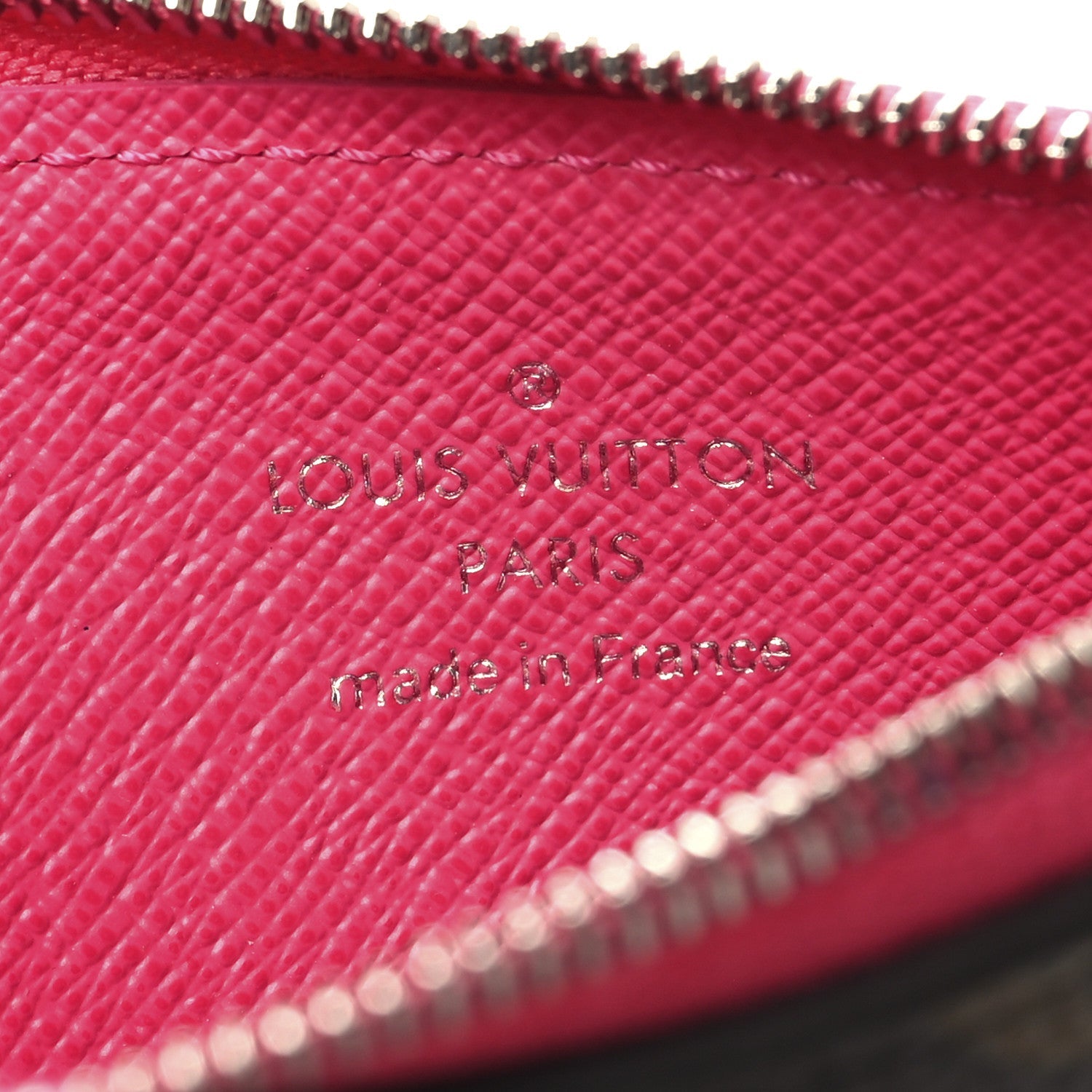 Monogram Calfskin Coin Card Holder Rose