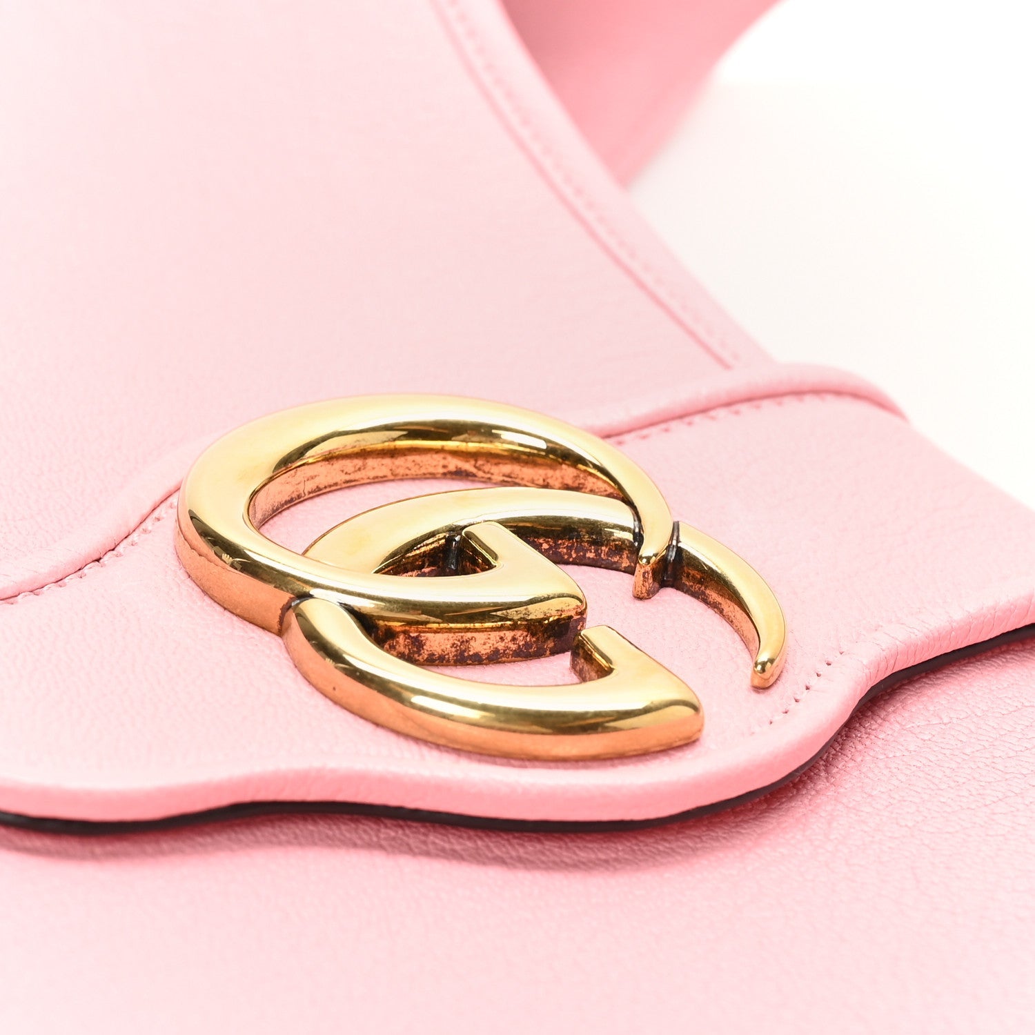 Goatskin Medium Aphrodite Shoulder Bag Wild Rose