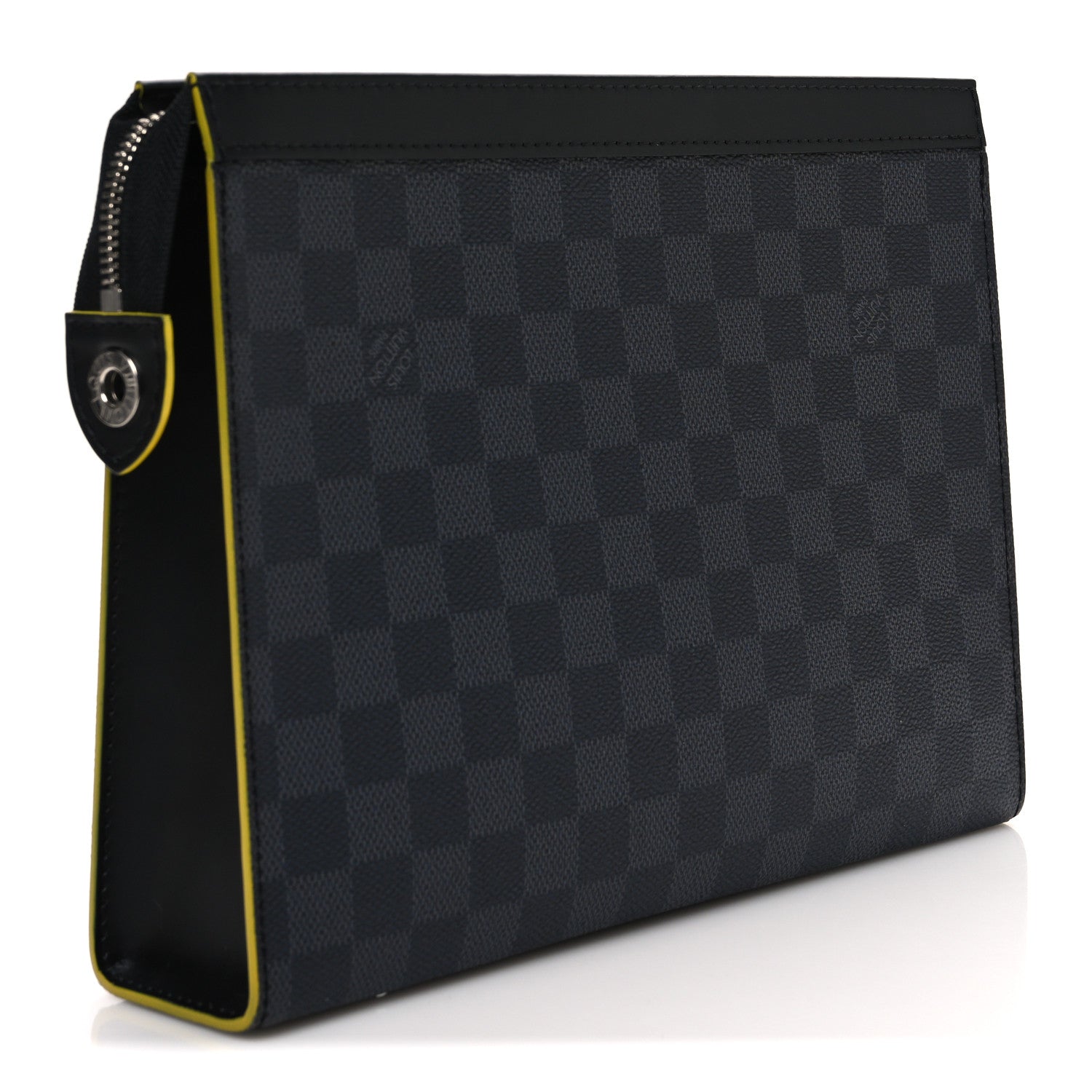 Damier Graphite Pochette Voyage MM Yellow