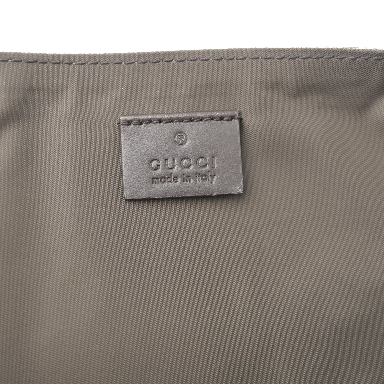 GG Plus Monogram Messenger Diaper Bag Dark Brown