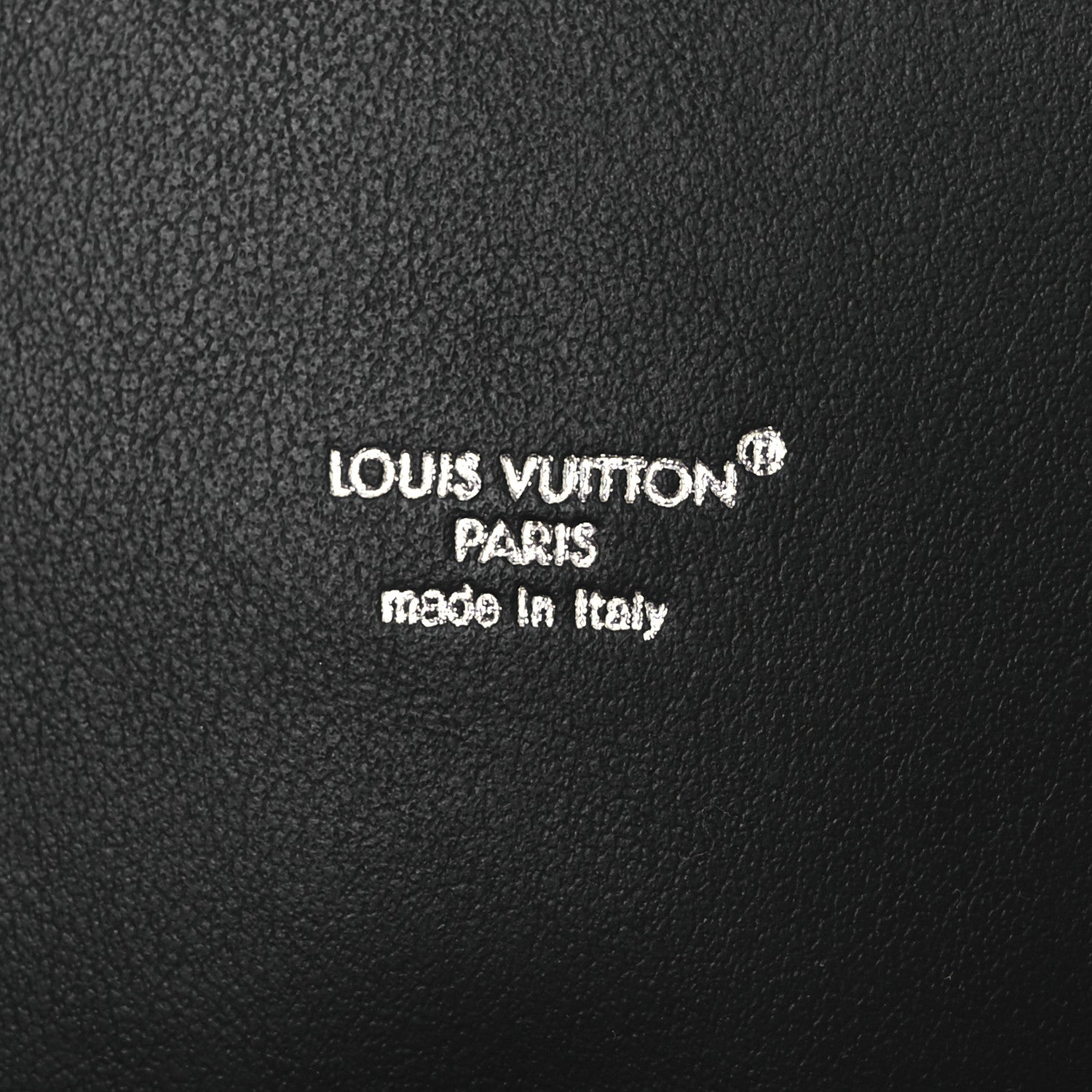 Monogram Dog Bag Charm Key Holder Black