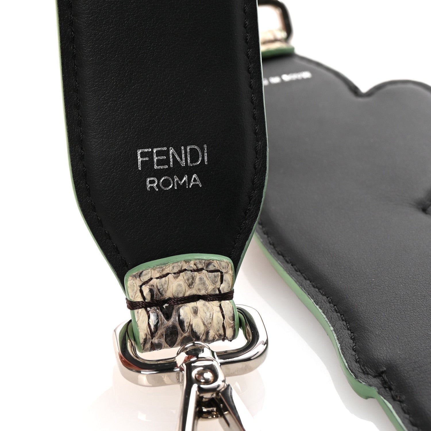 Calfskin Elaphe Open Your Heart Strap You