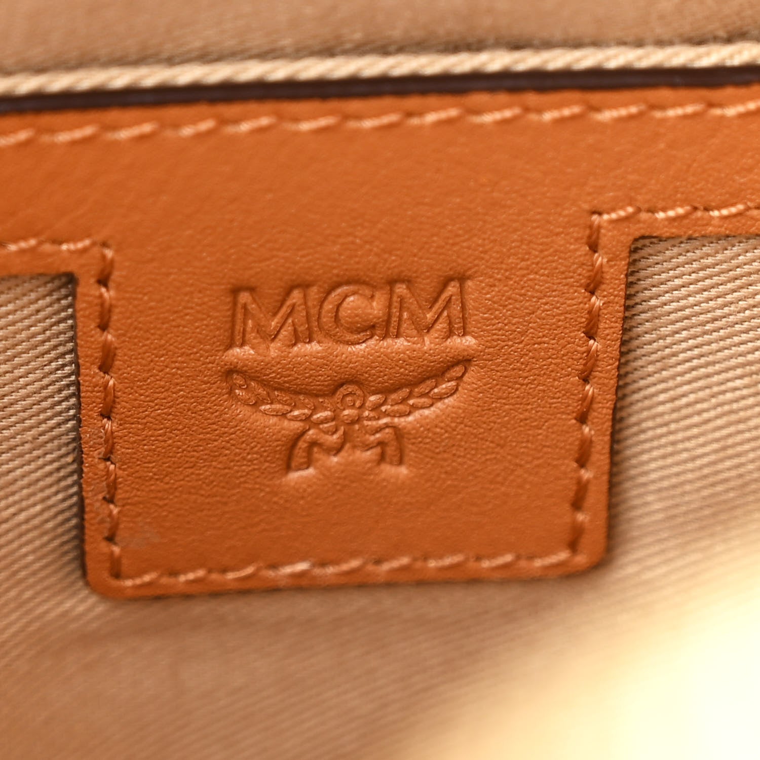 Visetos Mens Medium Stark Backpack Cognac