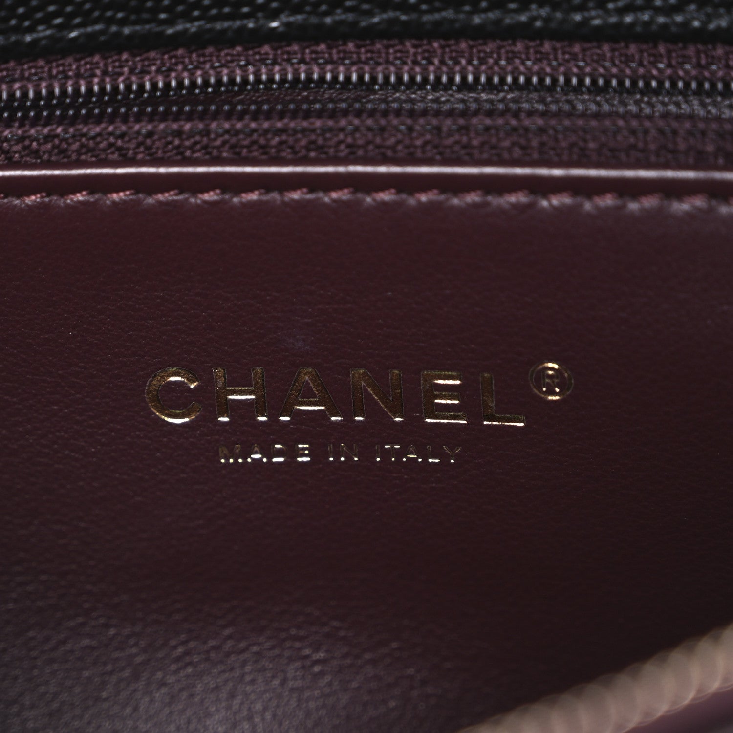 Caviar Lizard Quilted Medium Coco Handle Flap Black