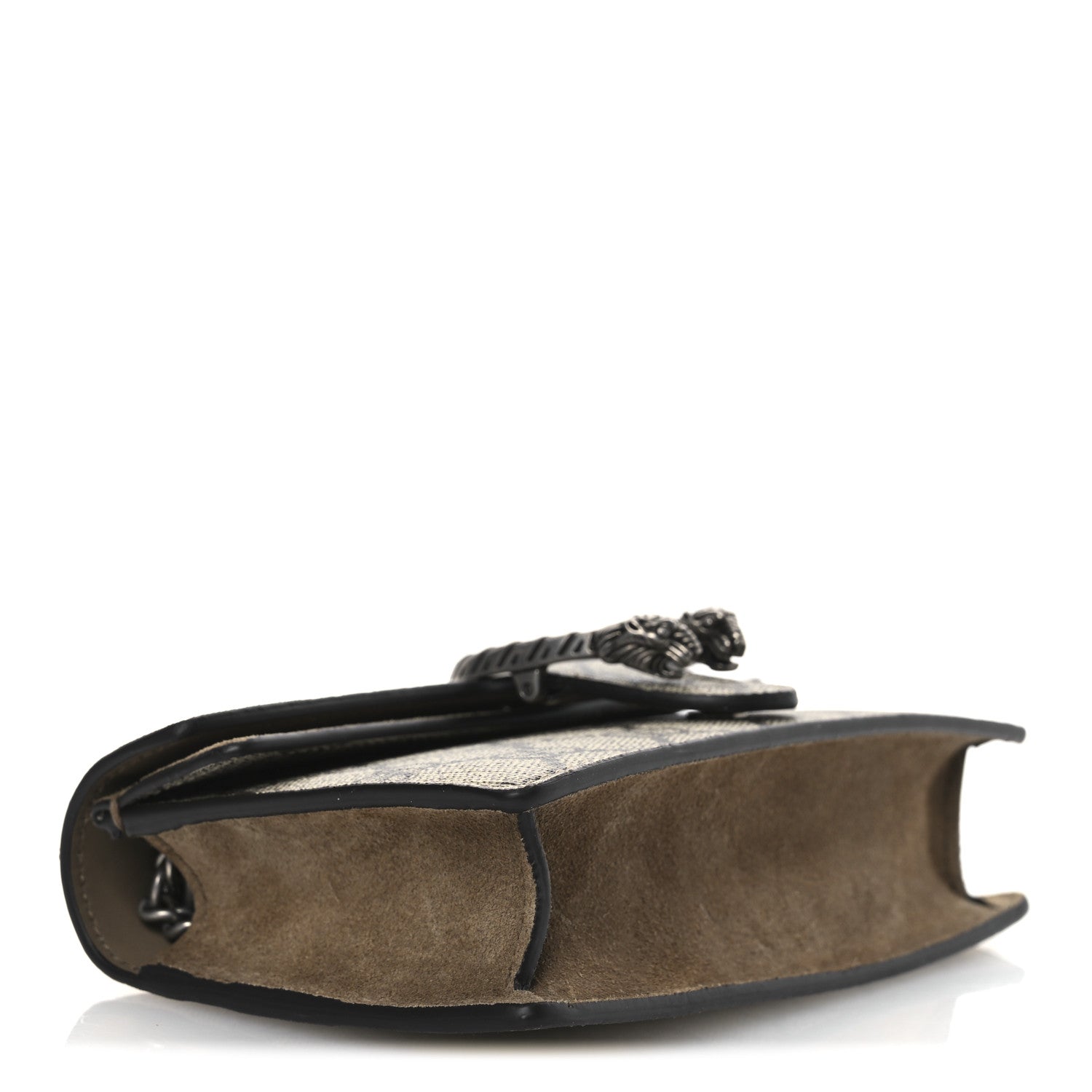 GG Supreme Monogram Super Mini Dionysus Shoulder Bag Taupe