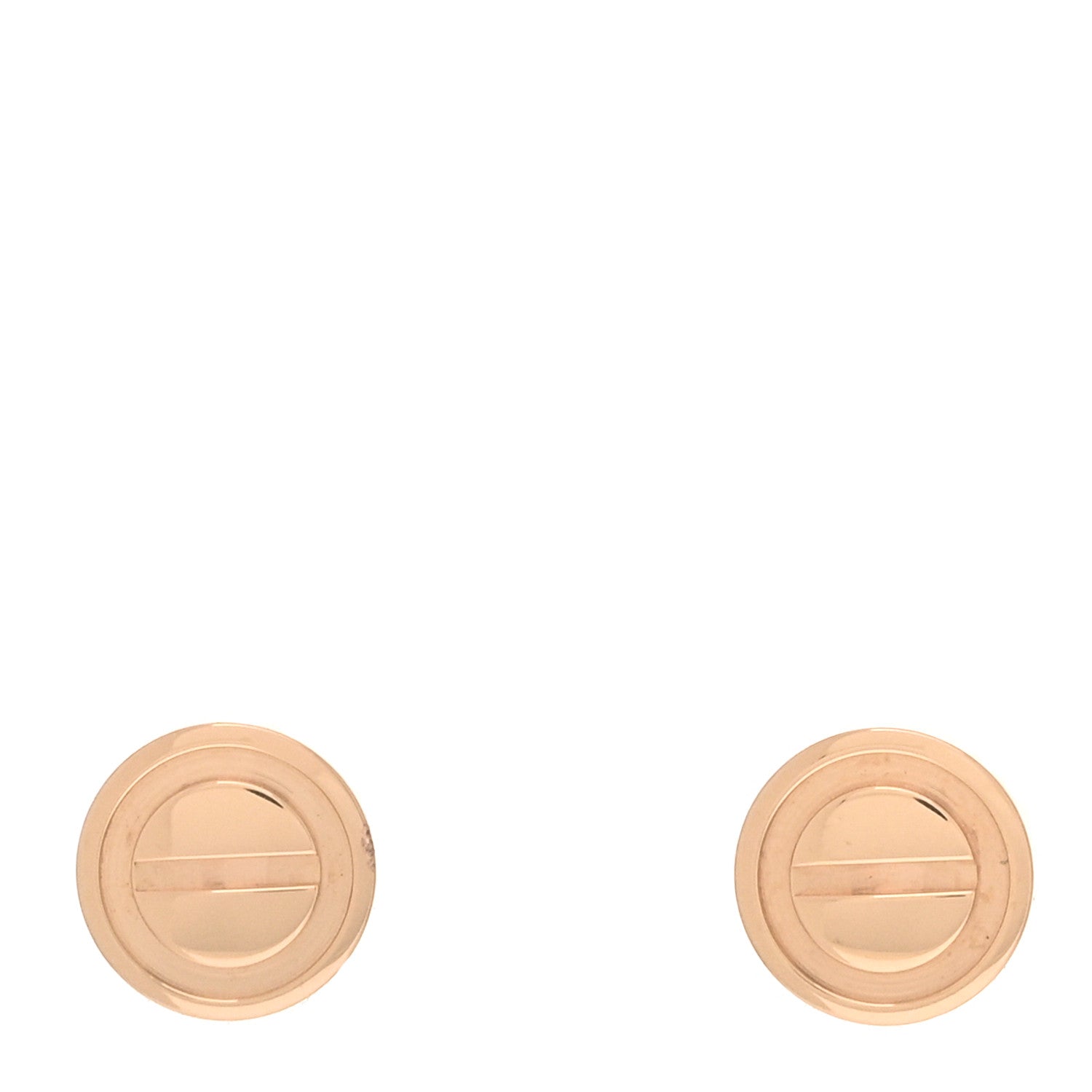 18K Pink Gold LOVE Earrings
