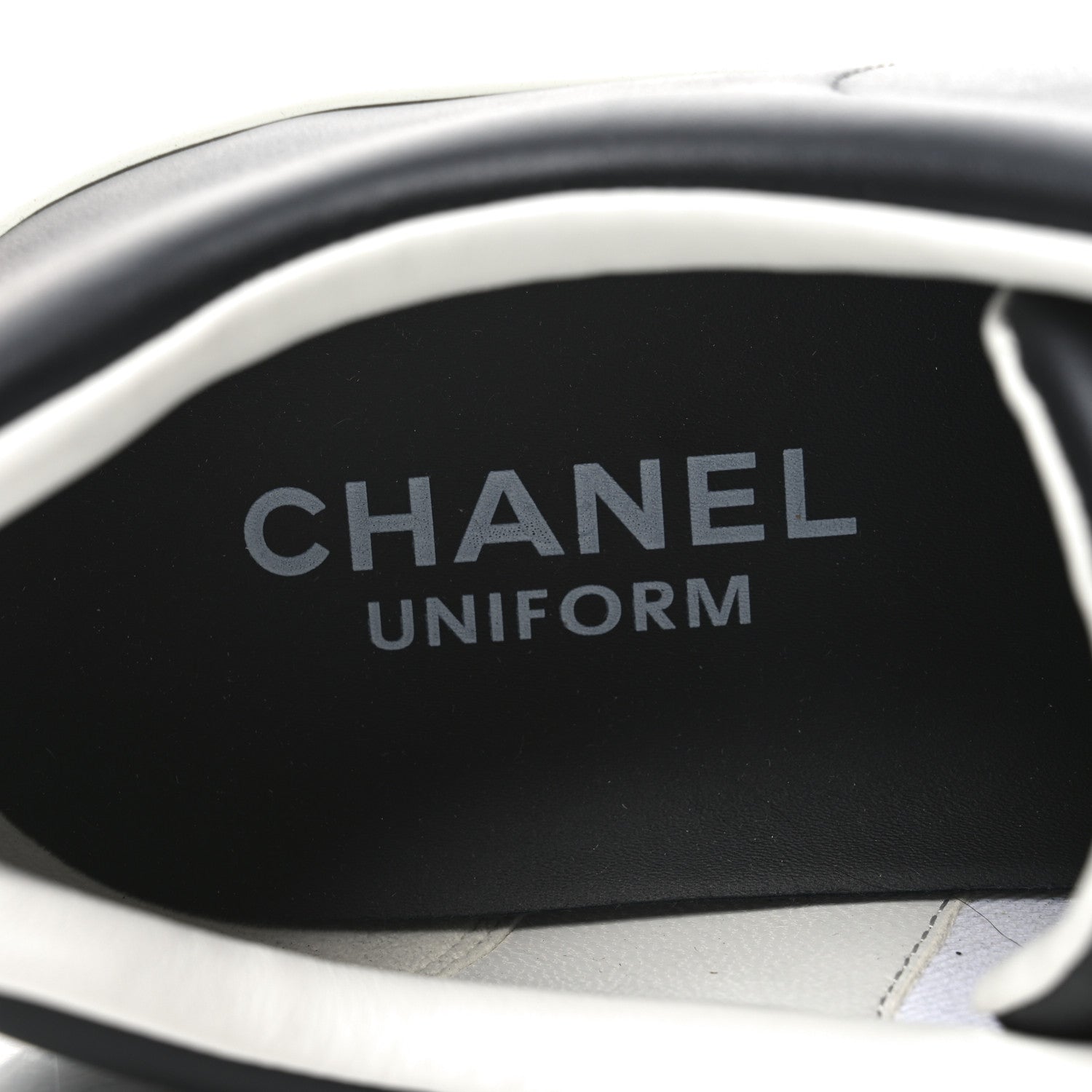 Calfskin Tennis CC Mens Sneakers 44 Black