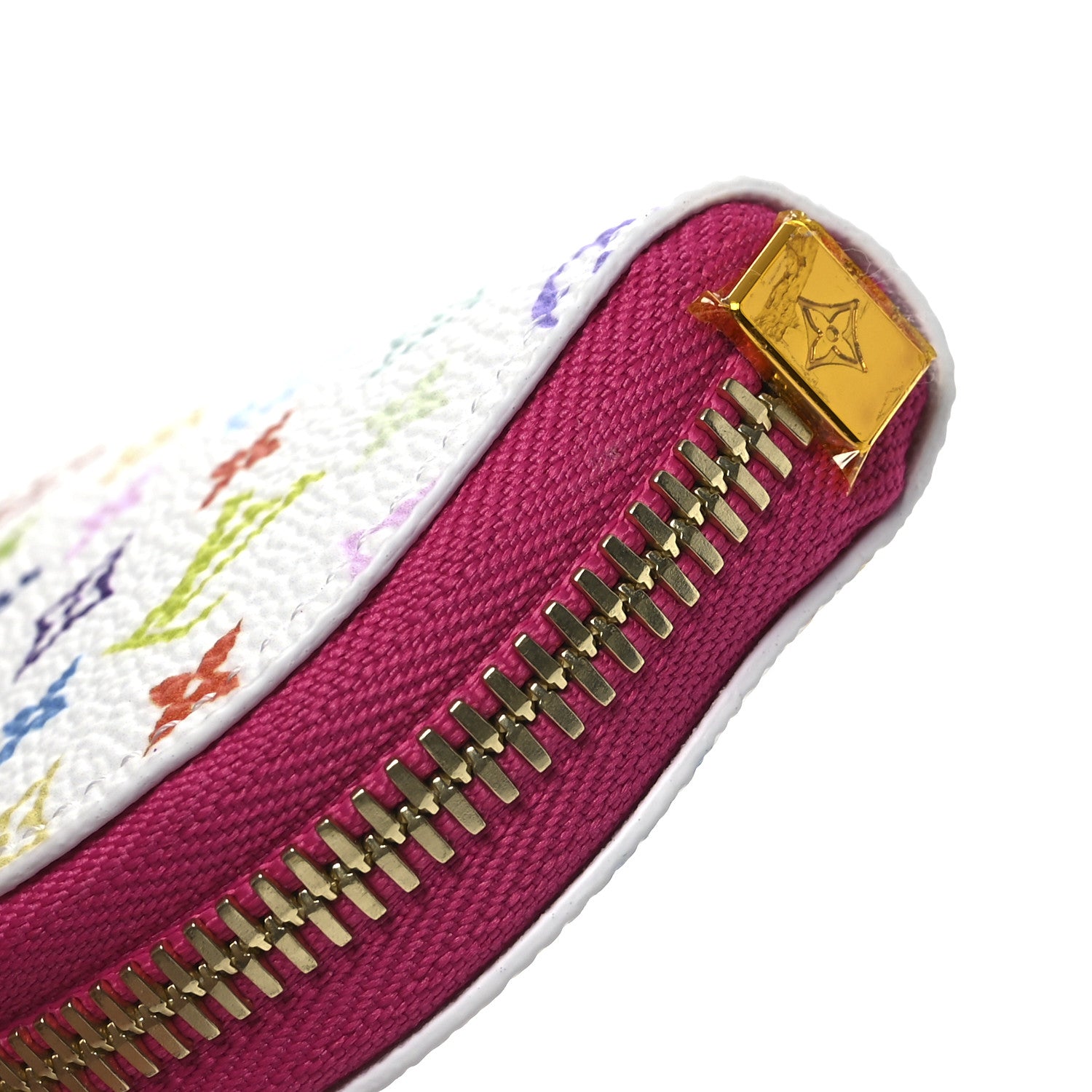 LV X TM Monogram Multicolor Charlotte Pencil Pouch Fuchsia
