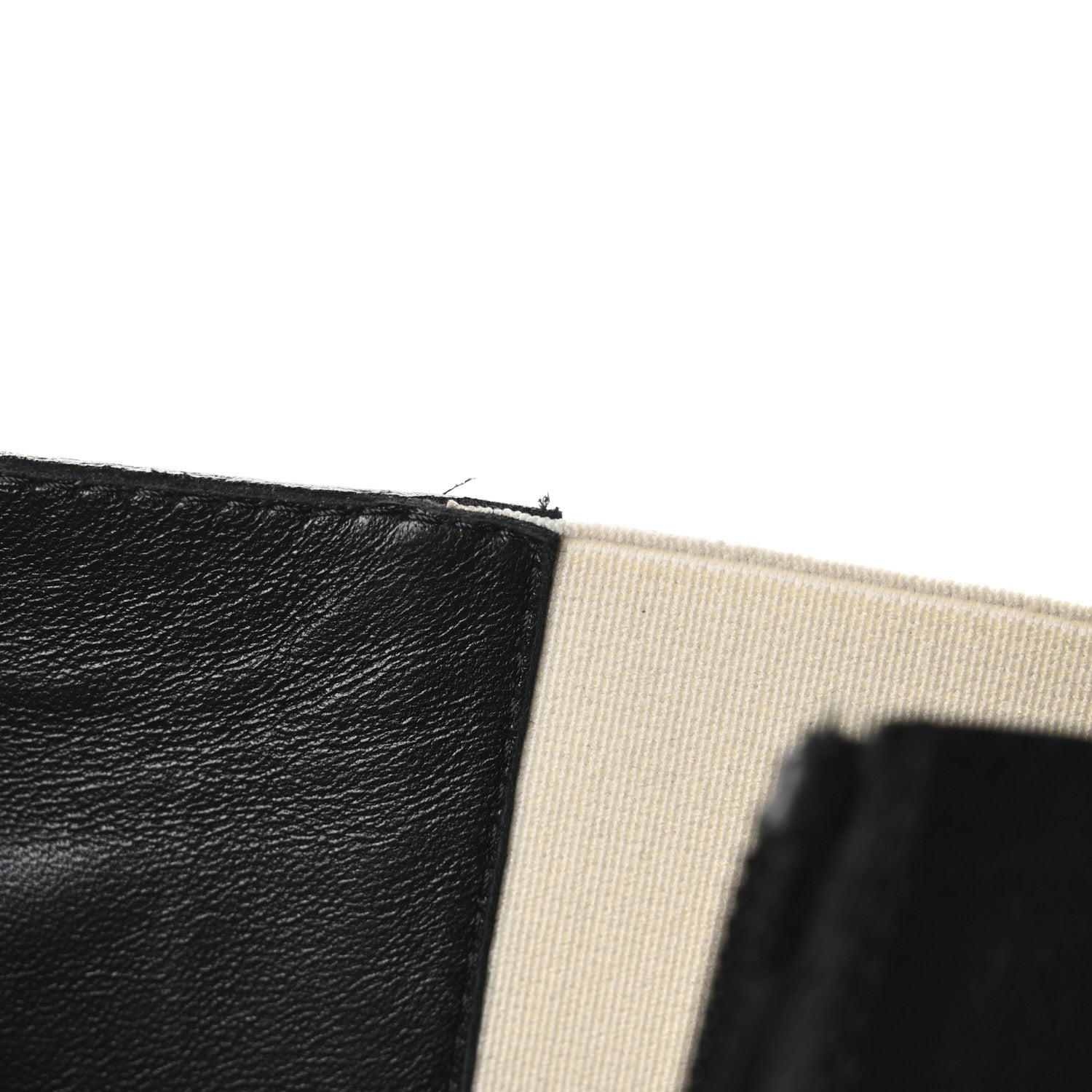 Calfskin Silhouette High Boots 40 Black