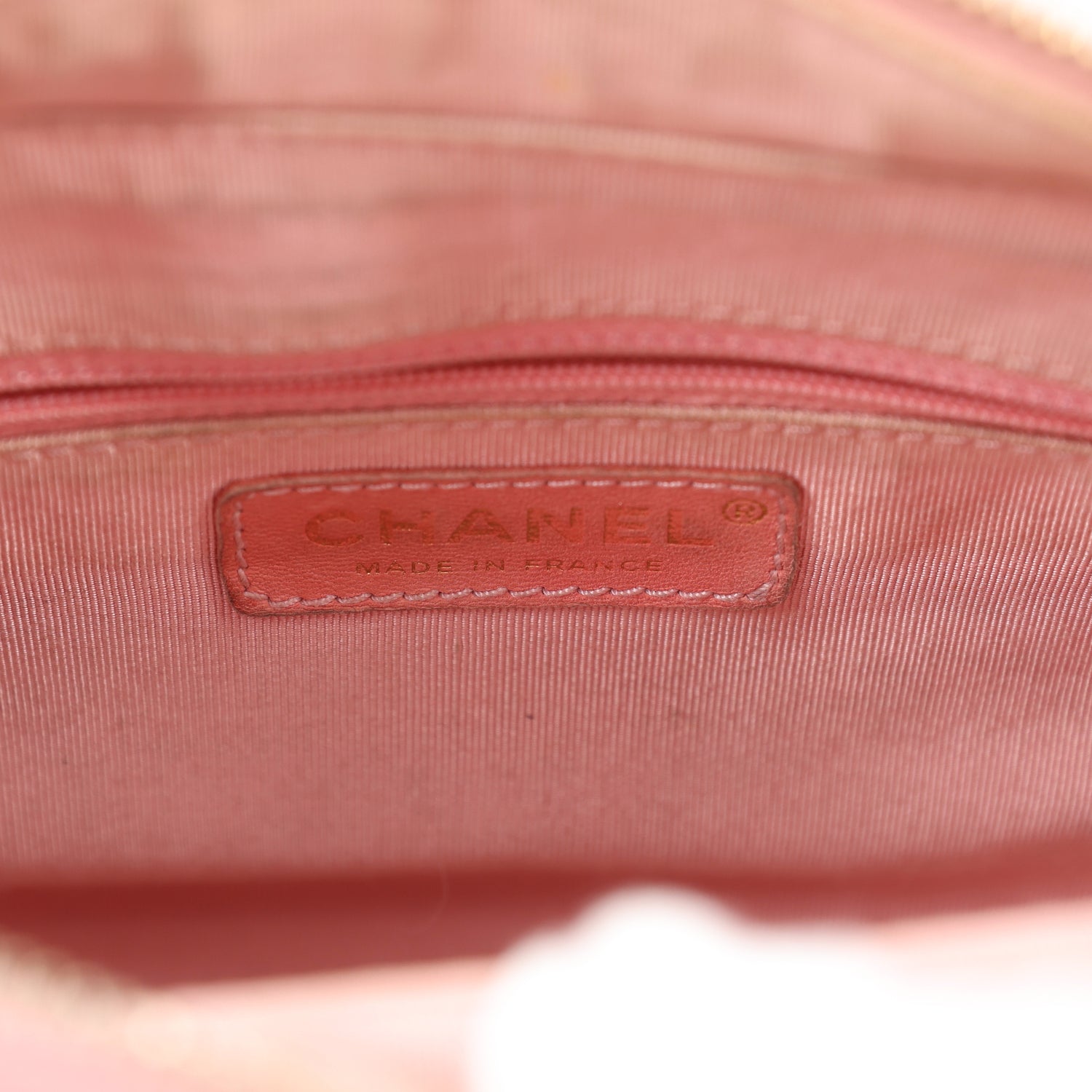 Vintage Chanel Timeless Shoulder Bag Pink Caviar Gold Hardware