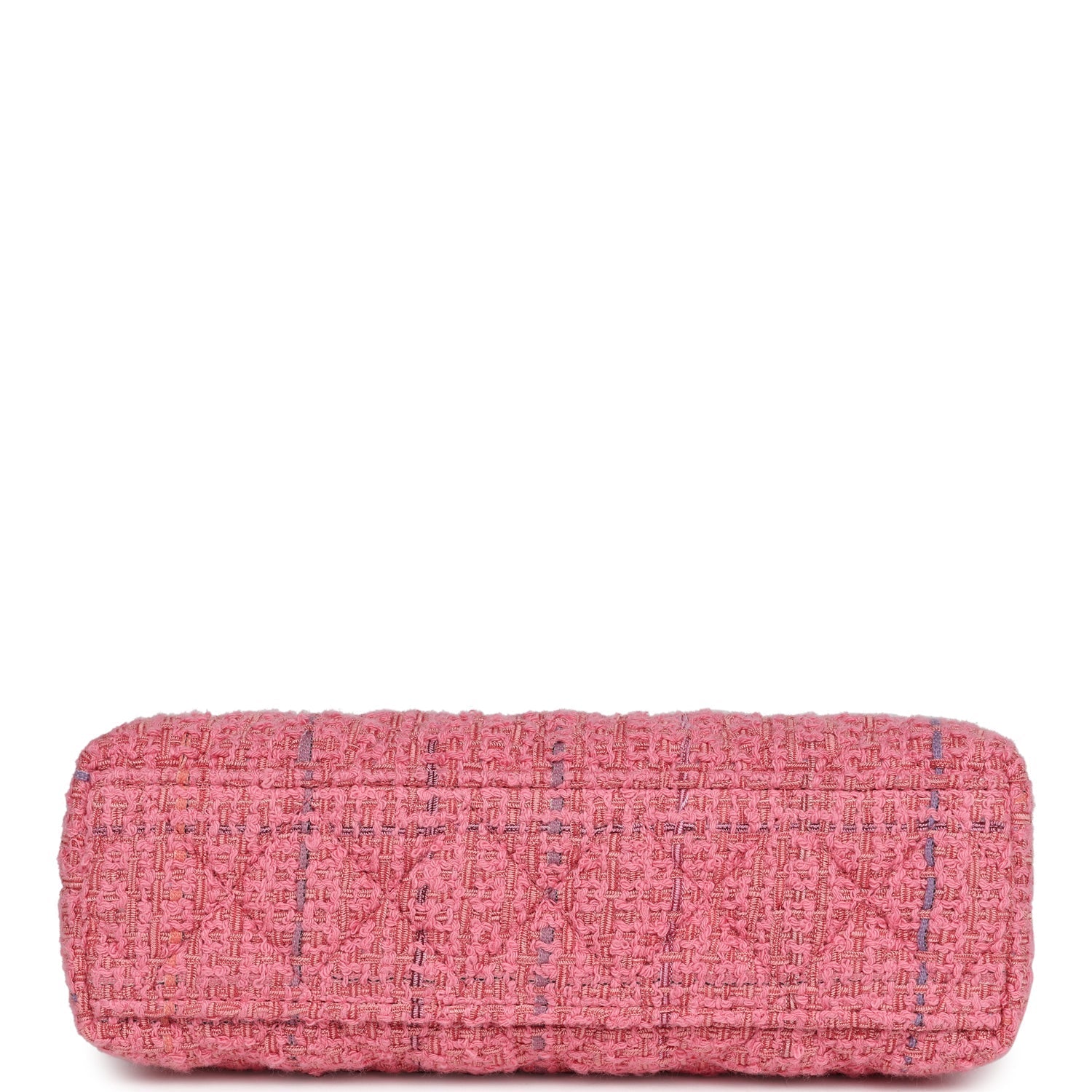 Chanel Small Kelly Shopper Pink Tweed Brushed Gold Hardware