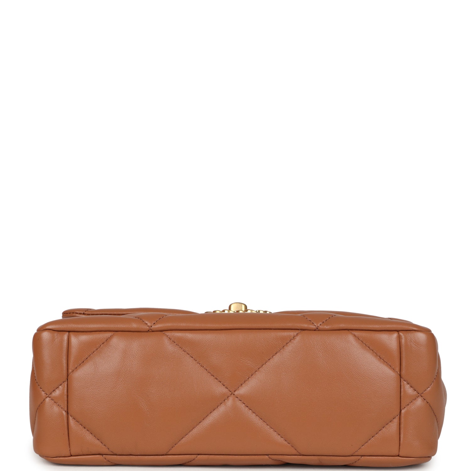 Chanel Medium 19 Flap Caramel Shiny Lambskin Mixed Metal Hardware