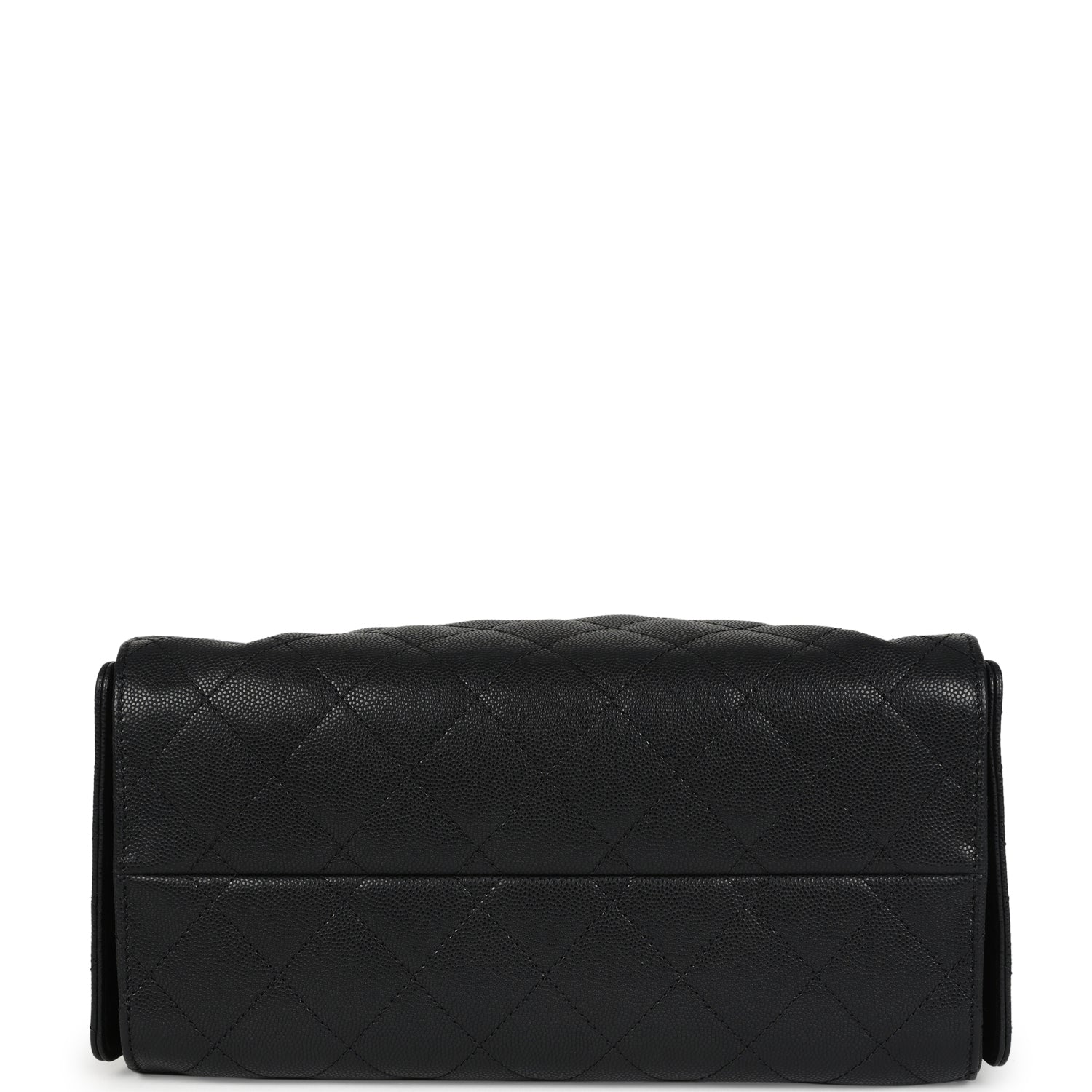 Chanel Small 25 Hobo Bag Black Caviar Antique Gold Hardware