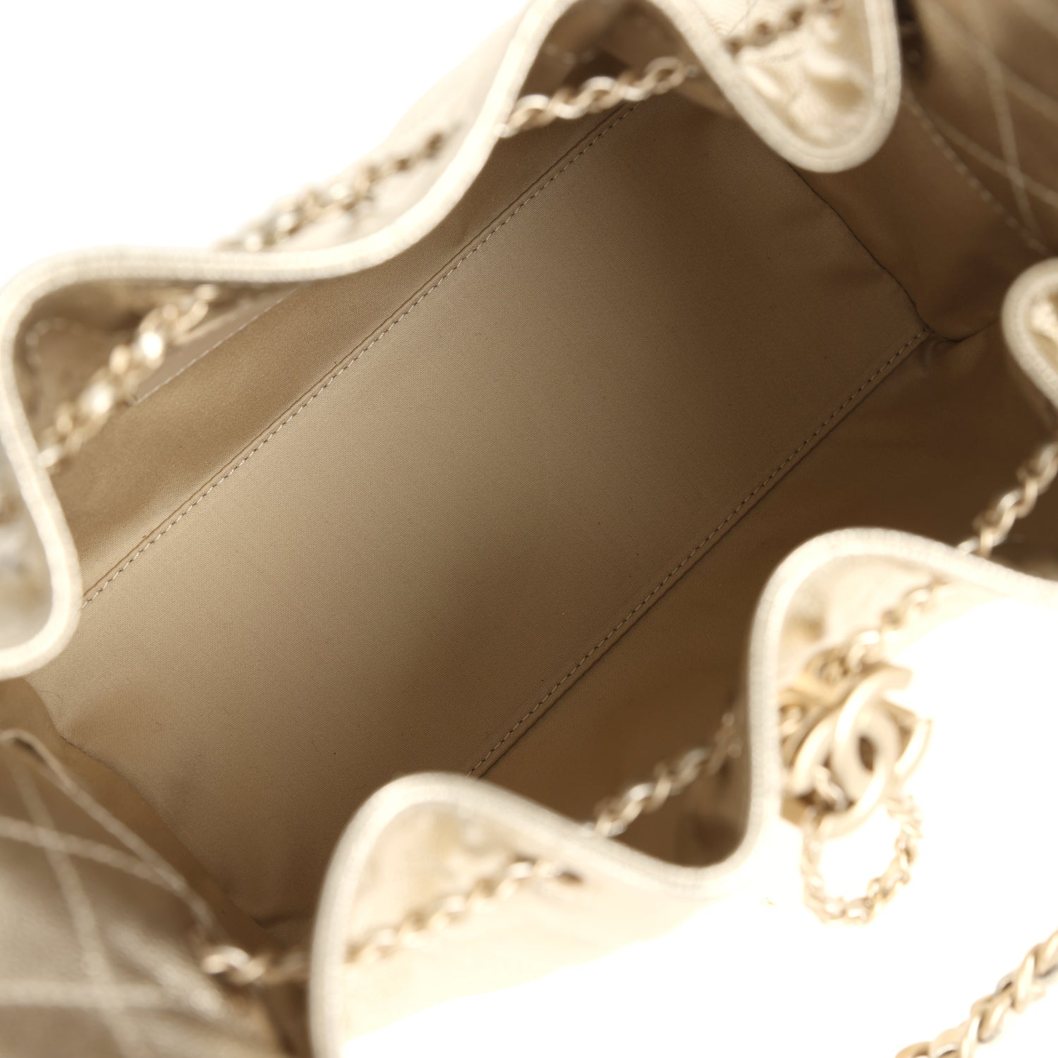 Chanel Small 25 Hobo Bag Metallic Gold Caviar Antique Gold Hardware
