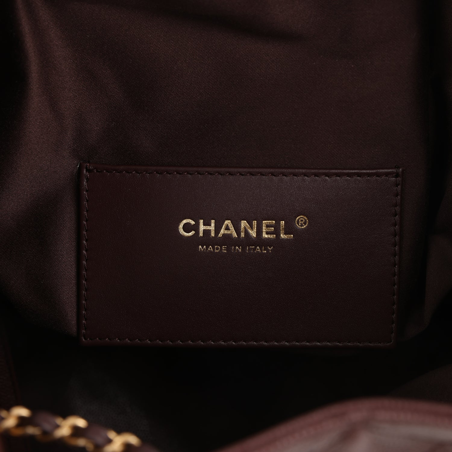 Chanel Medium 25 Hobo Bag Dark Brown Caviar Antique Gold Hardware