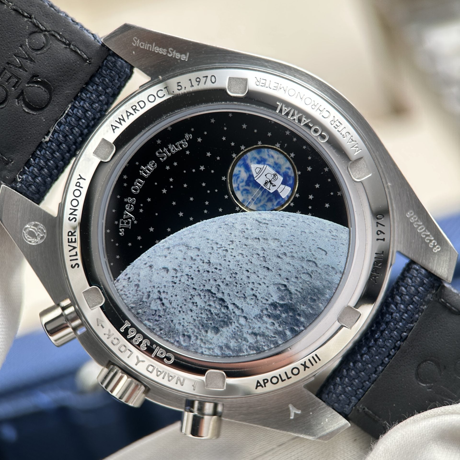 Omega Speedmaster Silver Snoopy Luxury Automatic – Anniversary Edition