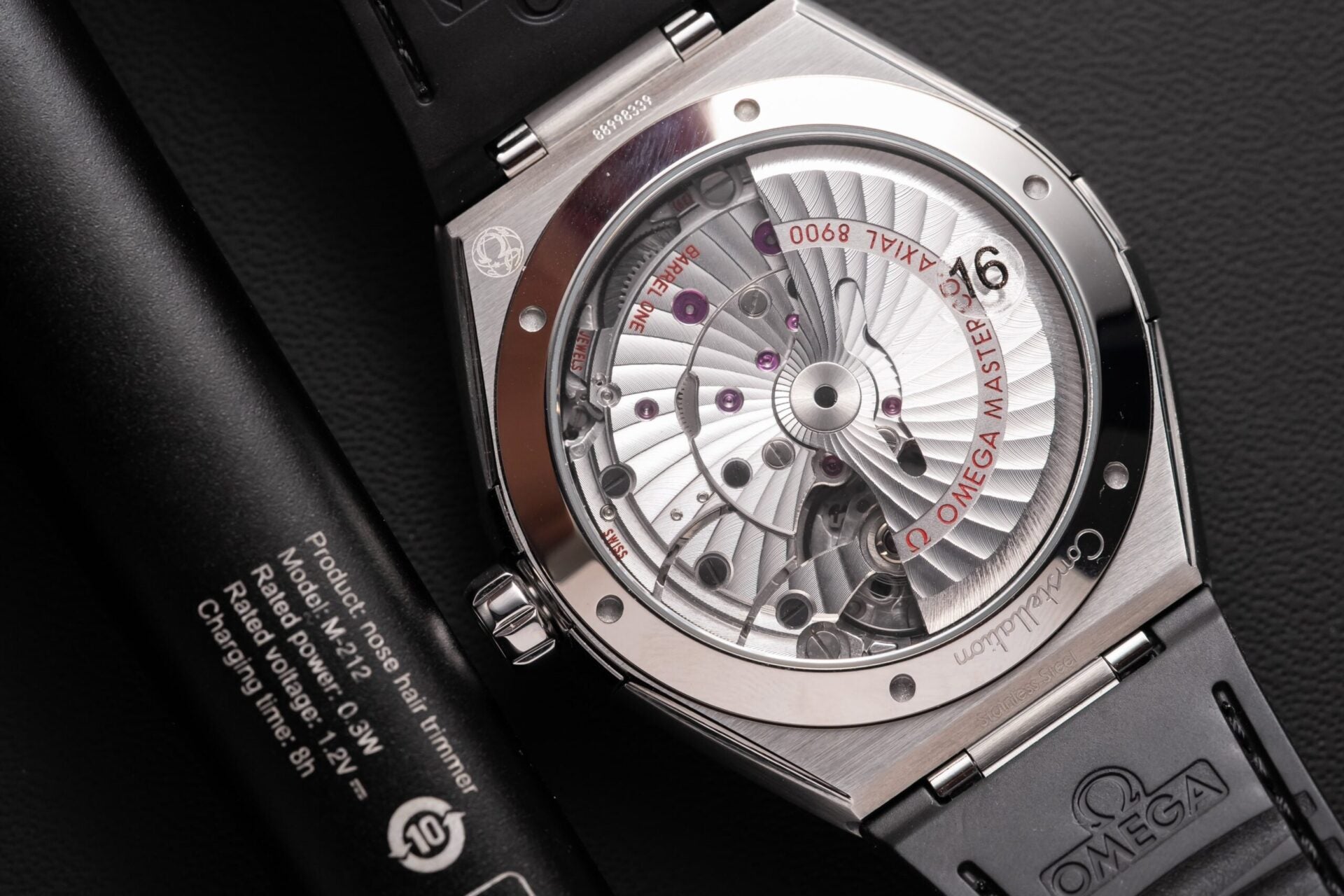 Luxury Dress Style Watch Black Dial Leather Strap Classic Design