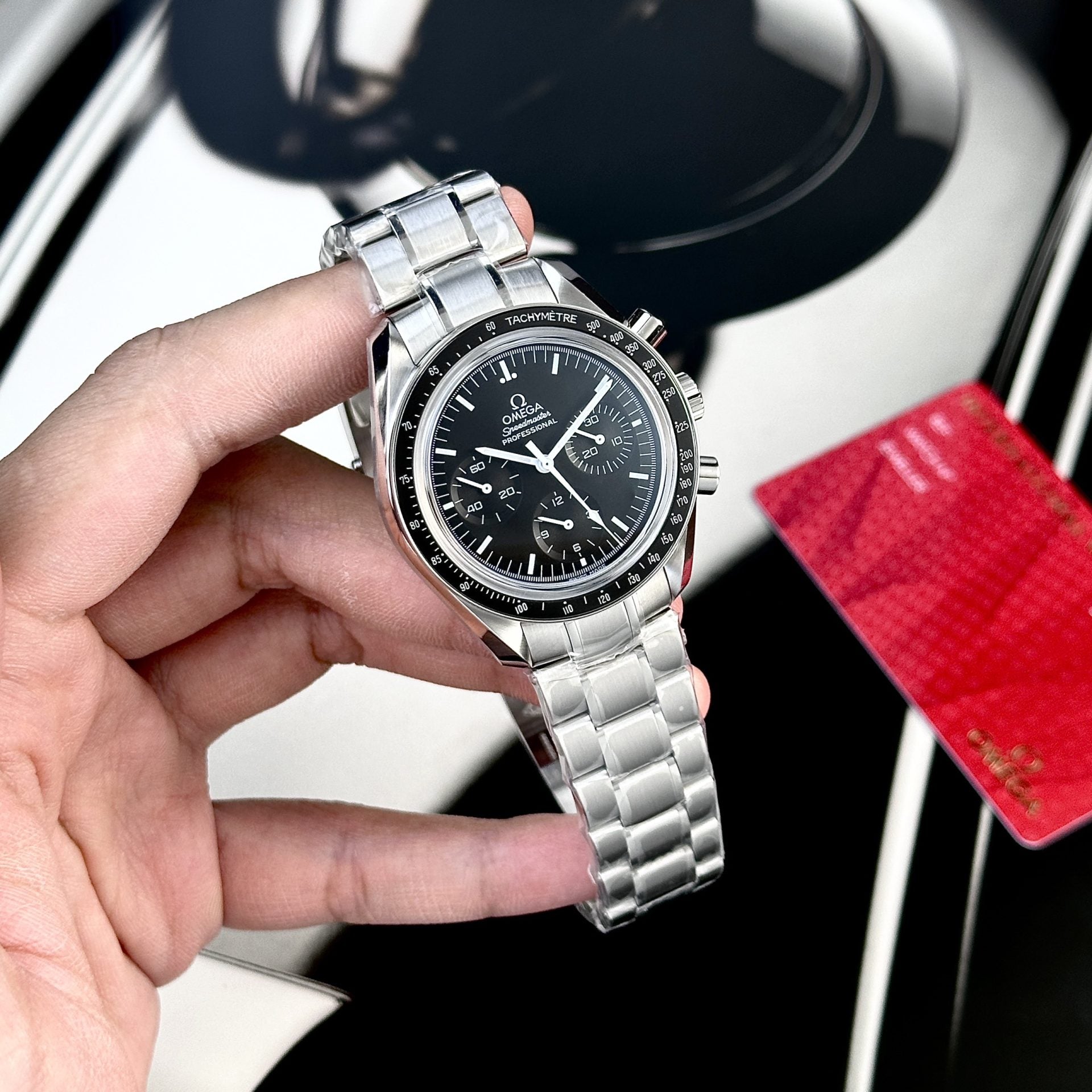 Omega Speedmaster Moonwatch Luxury Automatic – Black Dial