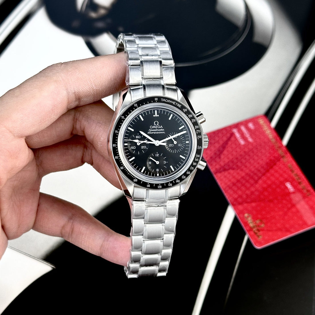 Omega Speedmaster Moonwatch Luxury Automatic – Black Dial