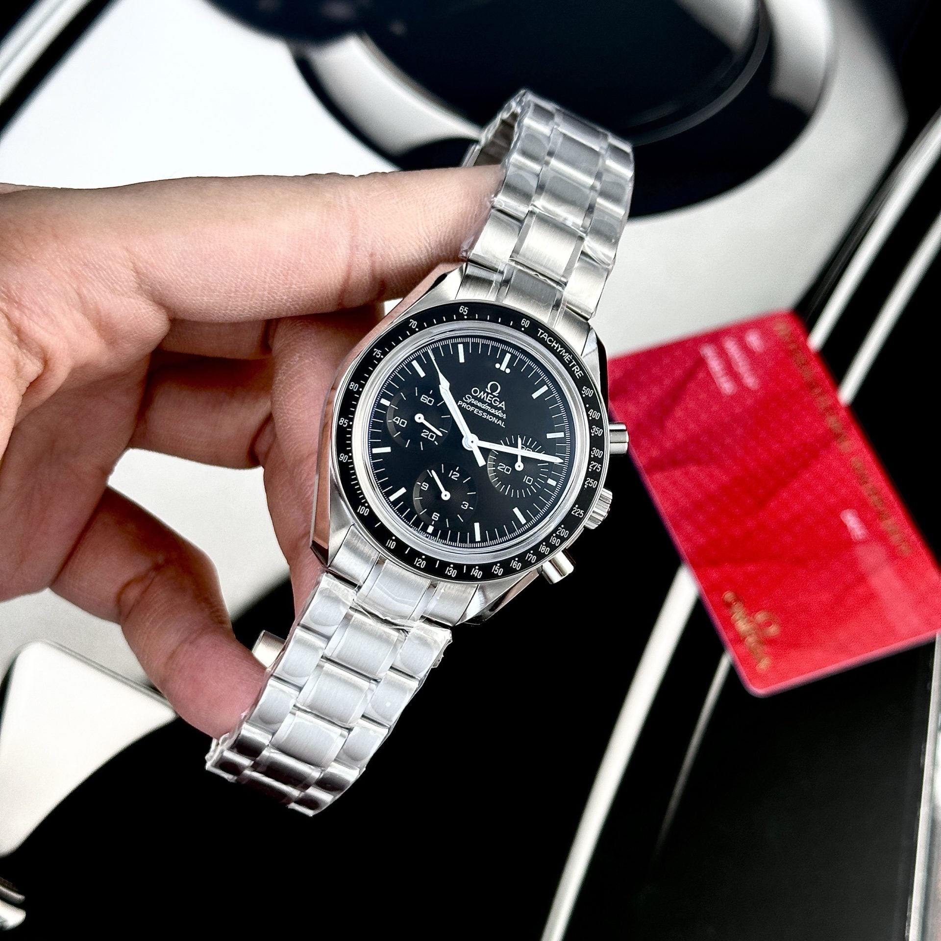 Omega Speedmaster Moonwatch Luxury Automatic – Black Dial