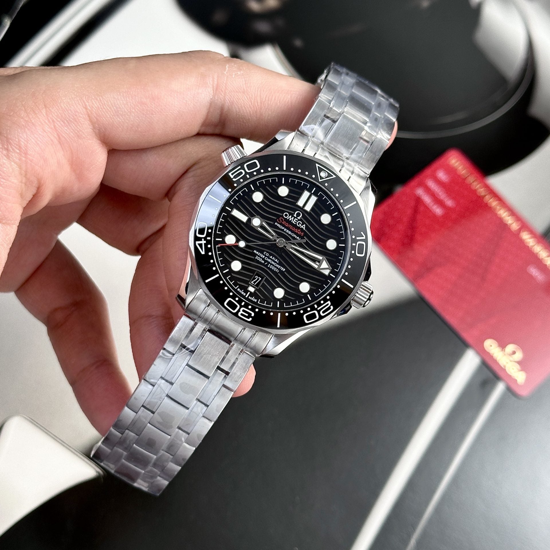 Omega Seamaster Diver Co-Axial Luxury Automatic – Black Dial