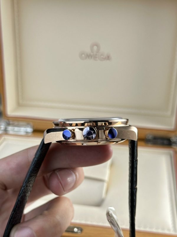 Luxury Chronograph Watch Black Dial Stainless Steel Sport Design