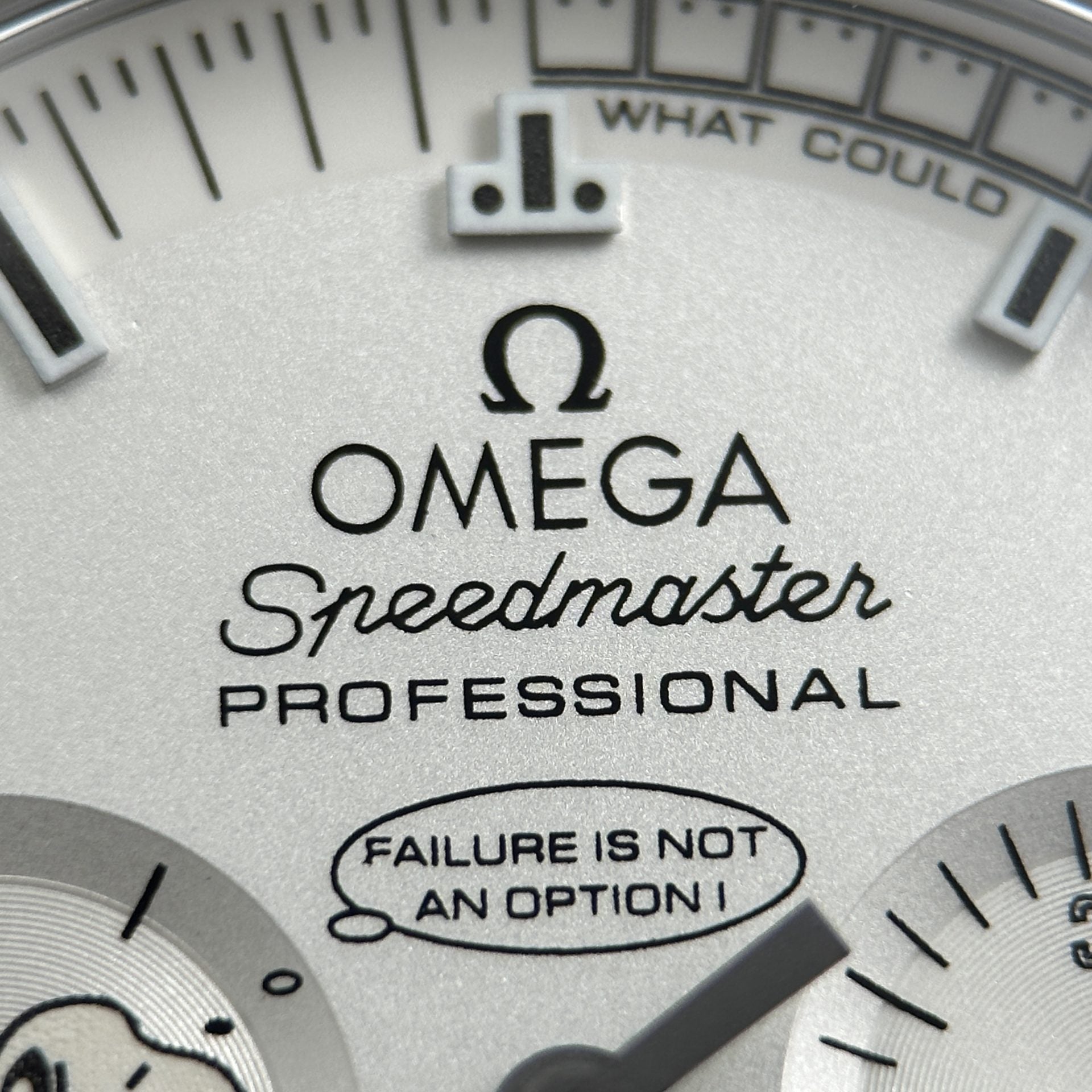 Omega Speedmaster Apollo Snoopy Luxury Automatic – White Dial